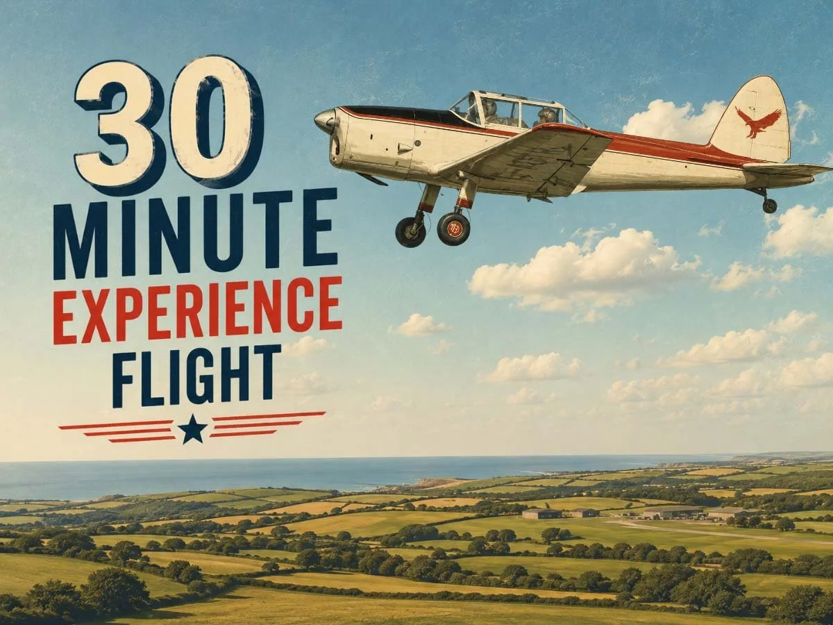 30min Chipmunk Experience Flight