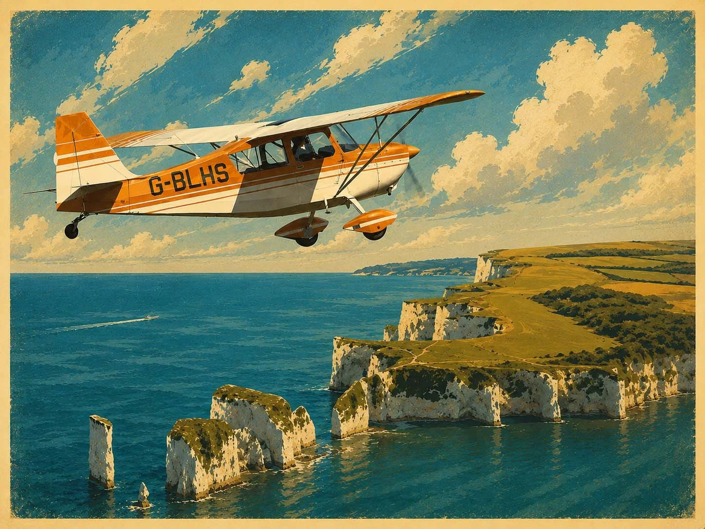 Old Harry Rocks Experience Flight
