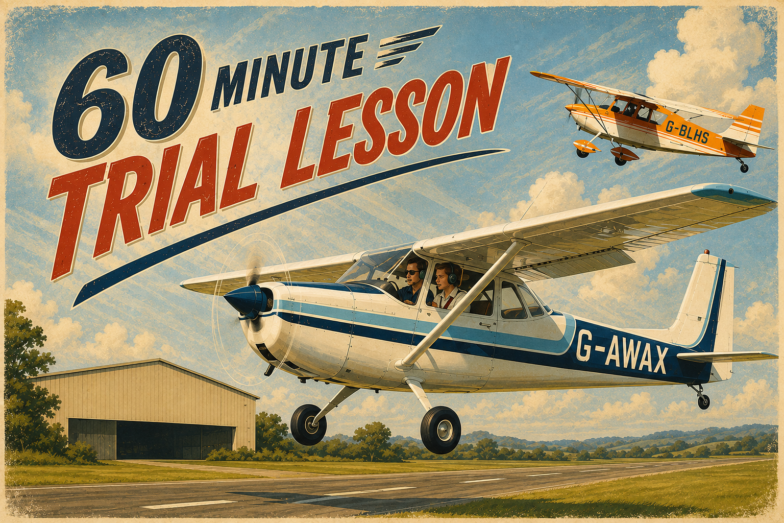 60min Trial Flying Lesson
