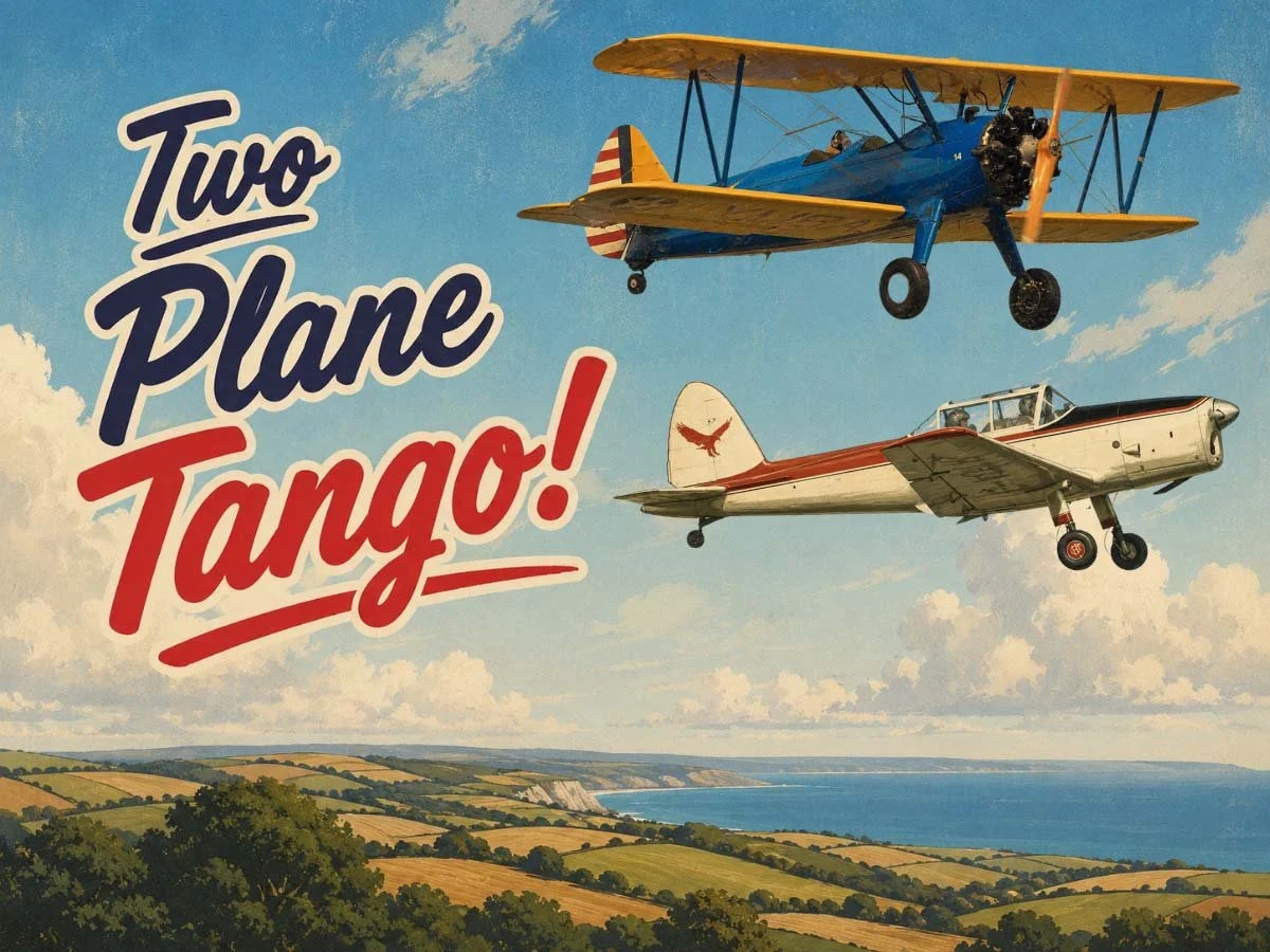 Two Plane Tango Experience! - Stearman/Chipmunk