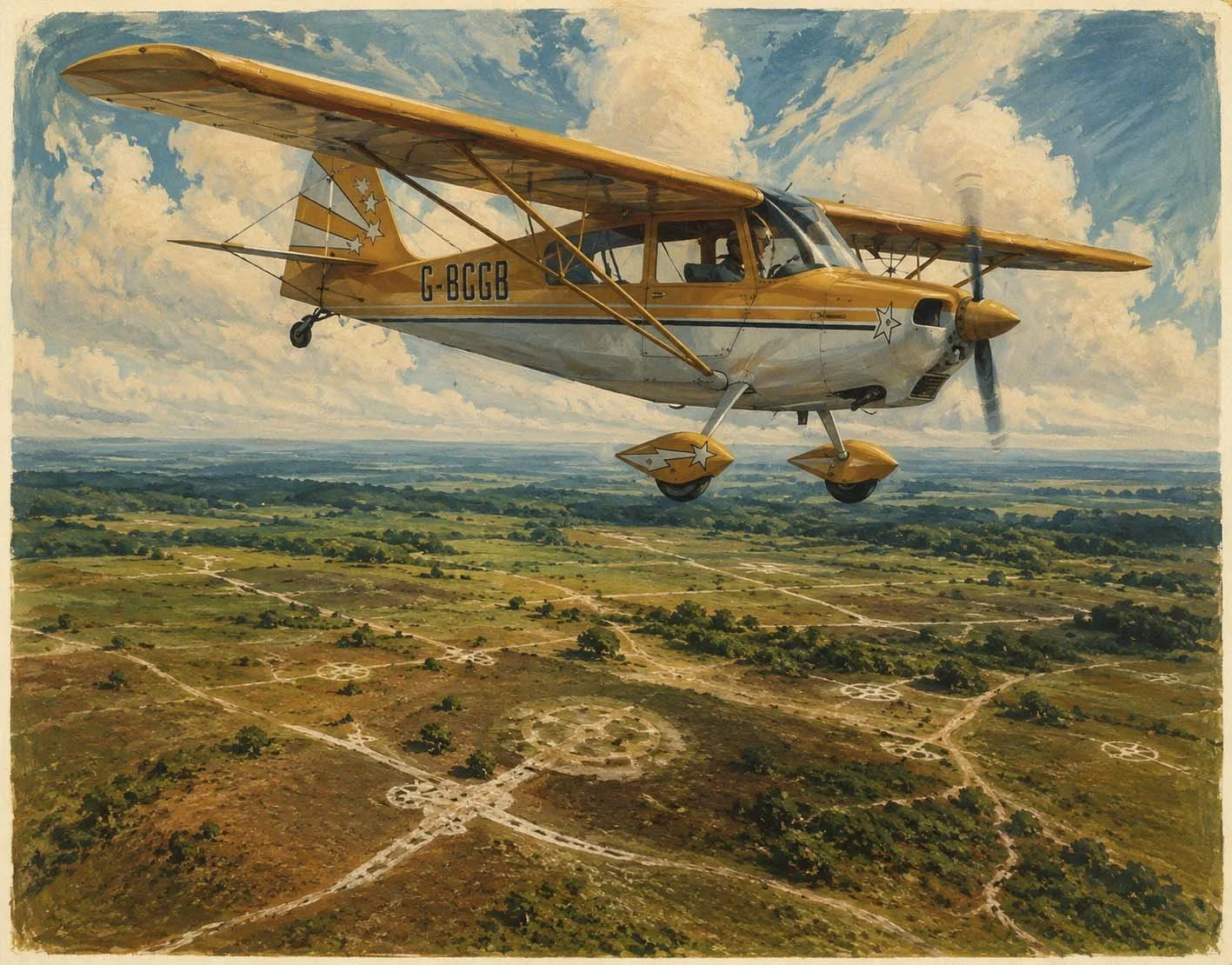 WW2 Bombing Range Experience Flight