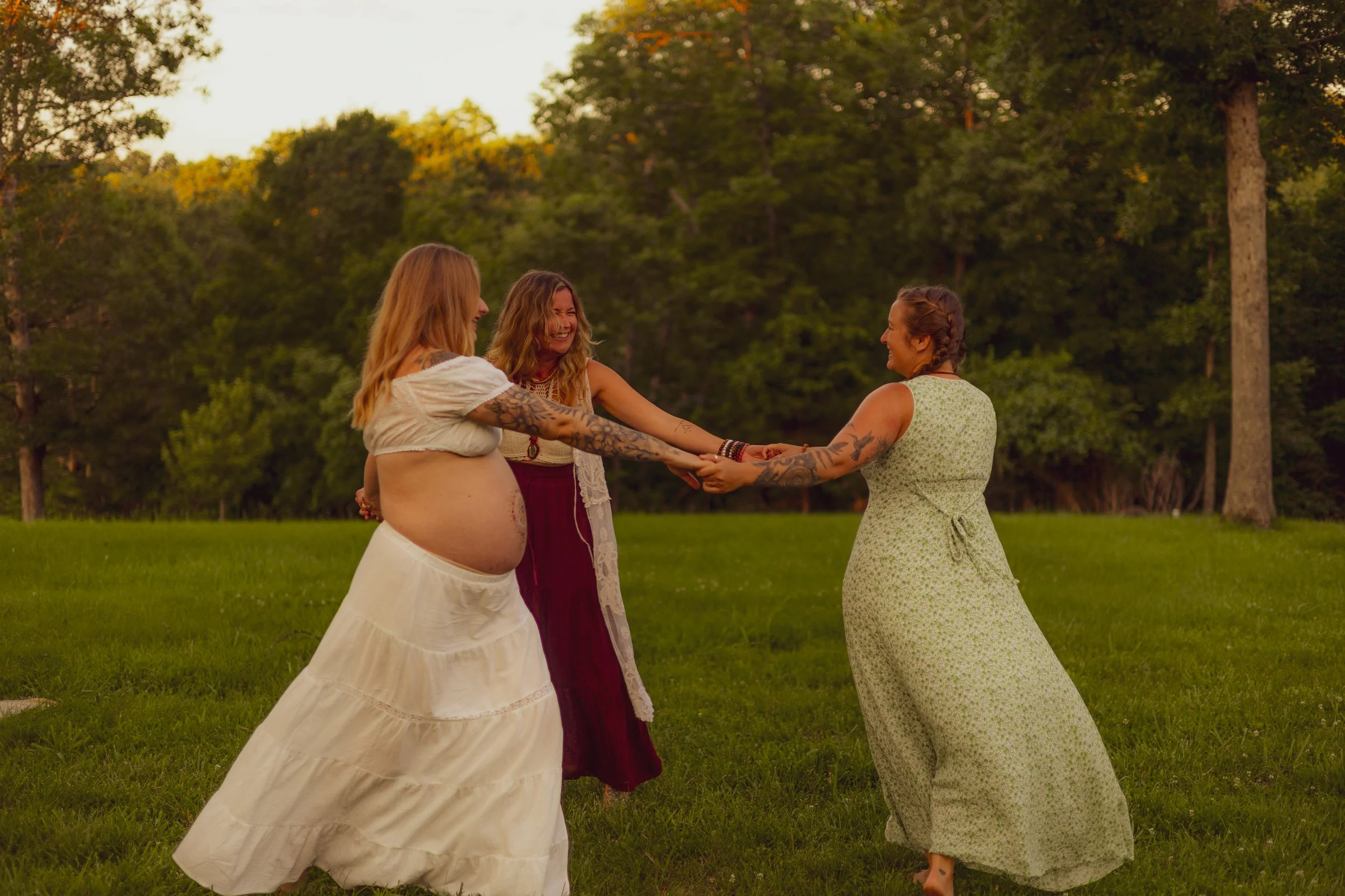 Witnessed in Becoming: A Sacred Evening of Sisterhood, Birth, and Divine Timing 
