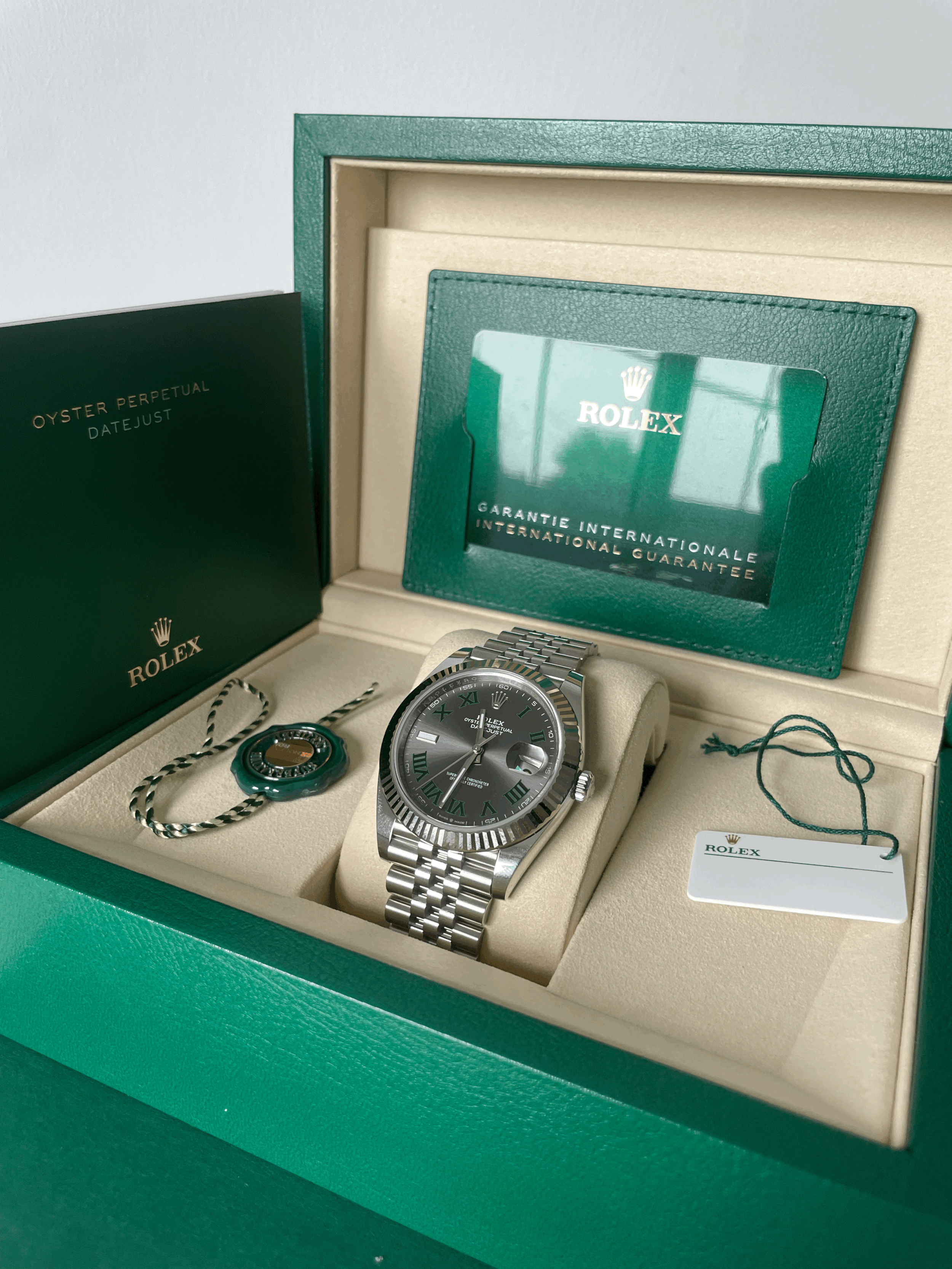 Rolex Datejust 41 Wimbledon
