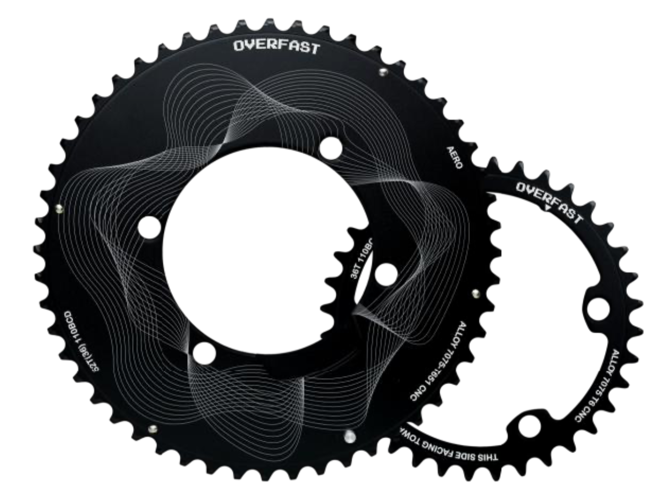 OVERFAST Aero převodníky