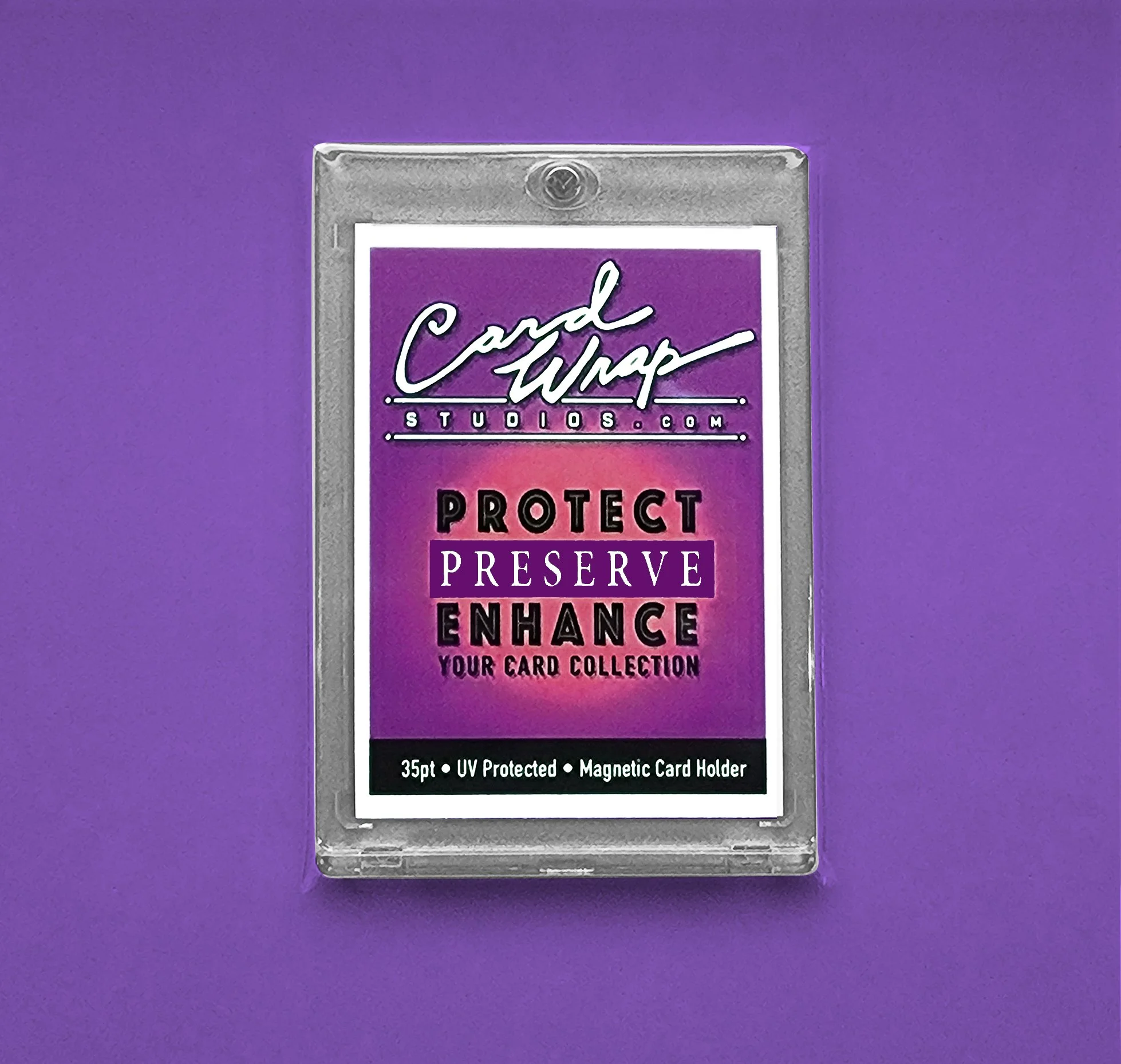 Silver 35pt Card Wrap