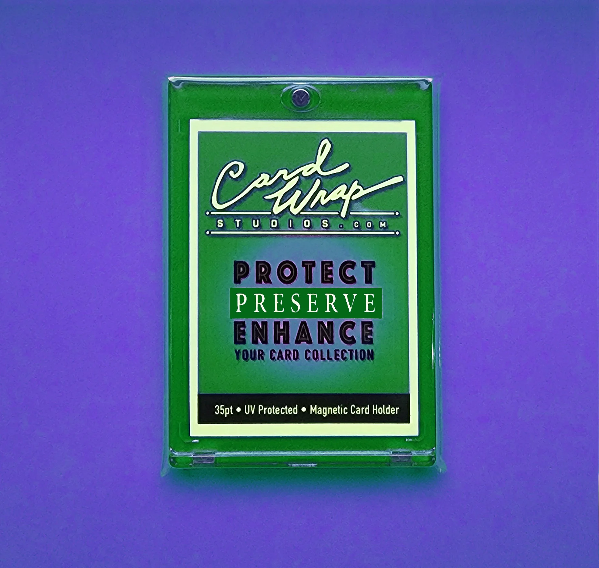 Green 35pt Card Wrap