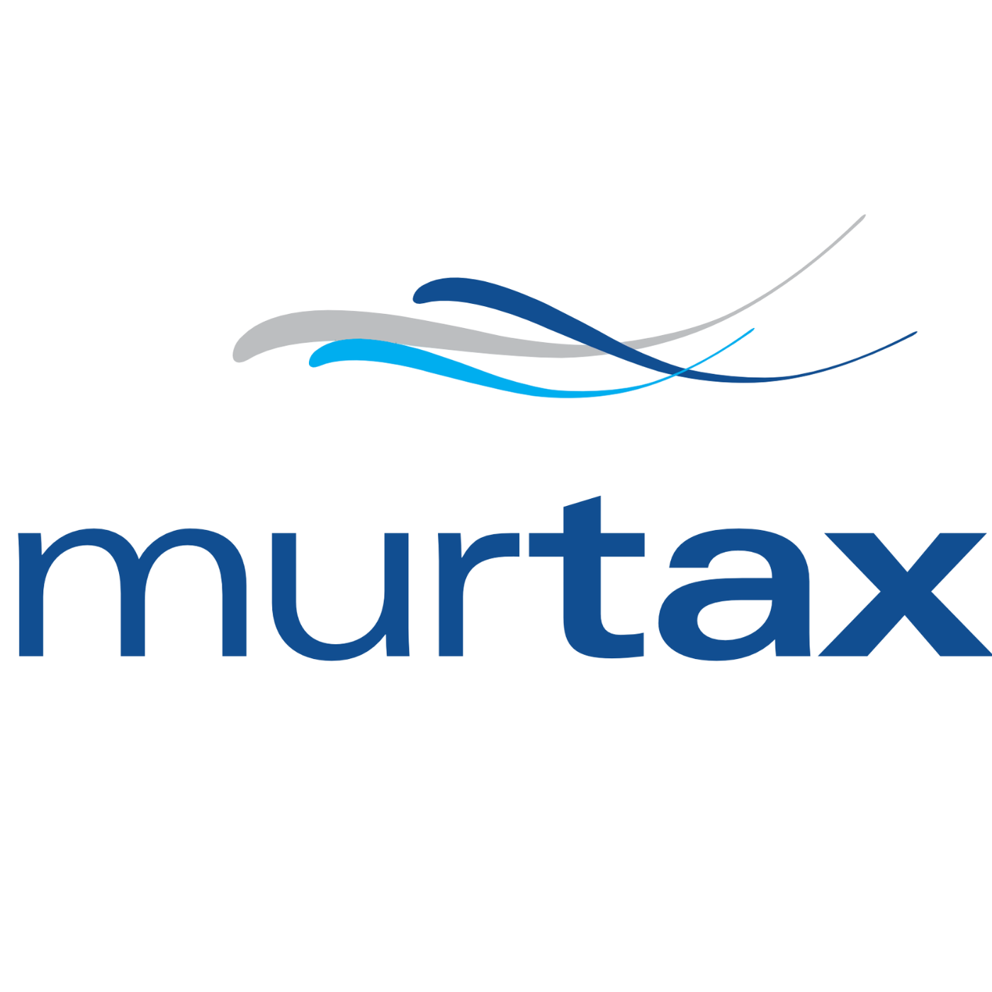 Das Bild zeigt das Logo von Mautex, bestehend aus einem stilisierten Schiff oder Flugzeug sowie dem Schriftzug 'mutaX' darunter.