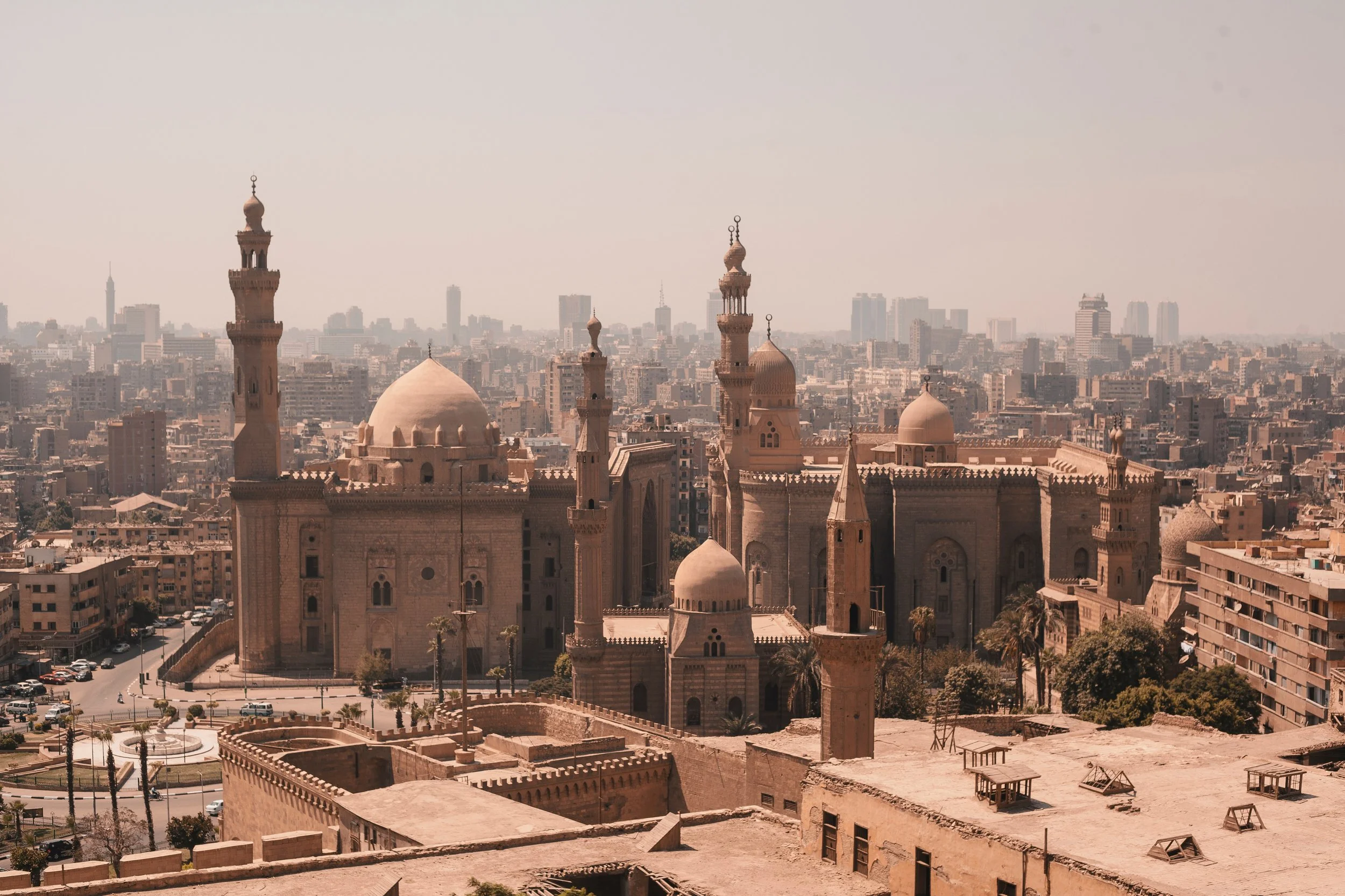 Old Cairo City Scene
