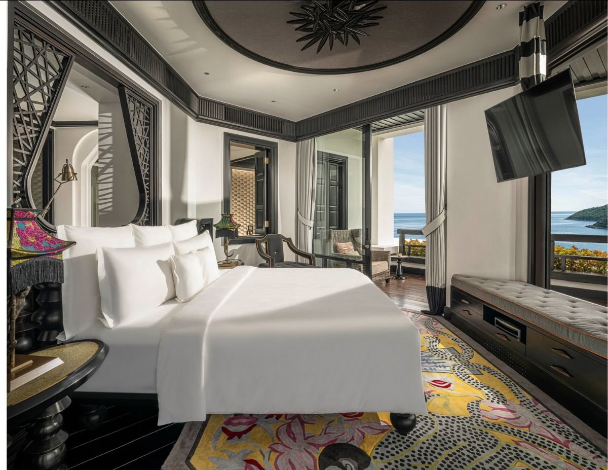 Ultra luxury hotel room in Danang, Vietnam