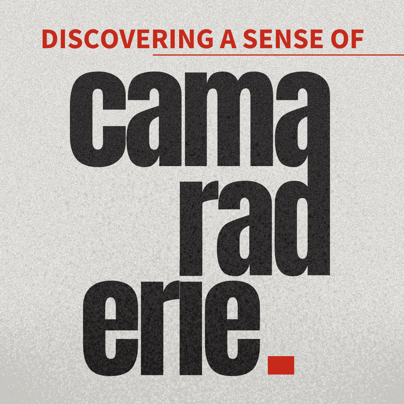 Discovering a Sense of Camaraderie: Walking in This World — Week 10