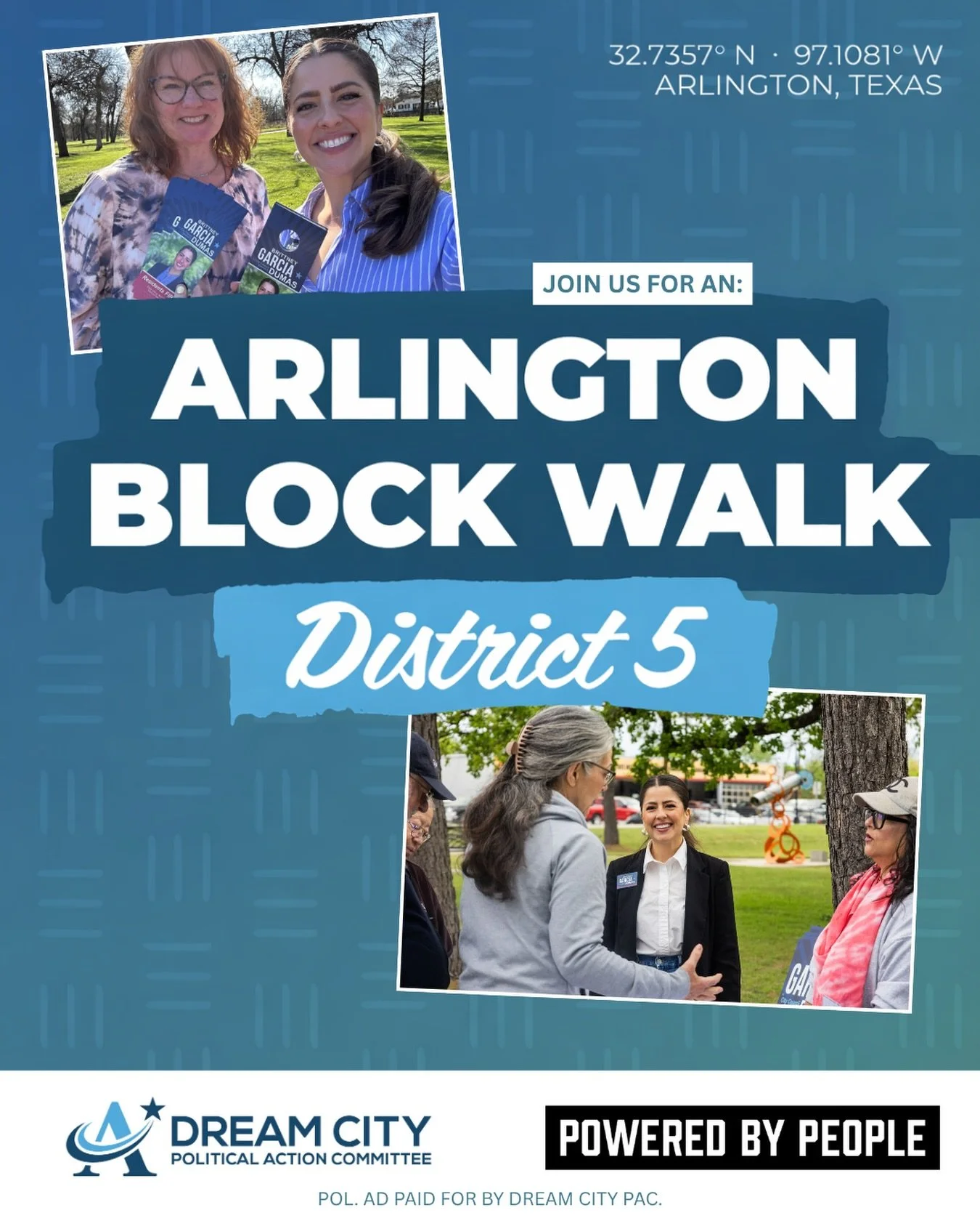 Join me TODAY on a Block Walk that ends in S&rsquo;MORES!🍫
📆 Friday, April 10th
⏰ 5:30-7:30 PM
📲 Register for exact meeting location (District 5 West)
❤️ Family Friendly

➡️ Additional Organized Block Walking Days:
Sat April, 11
Sun April 12
Sat A