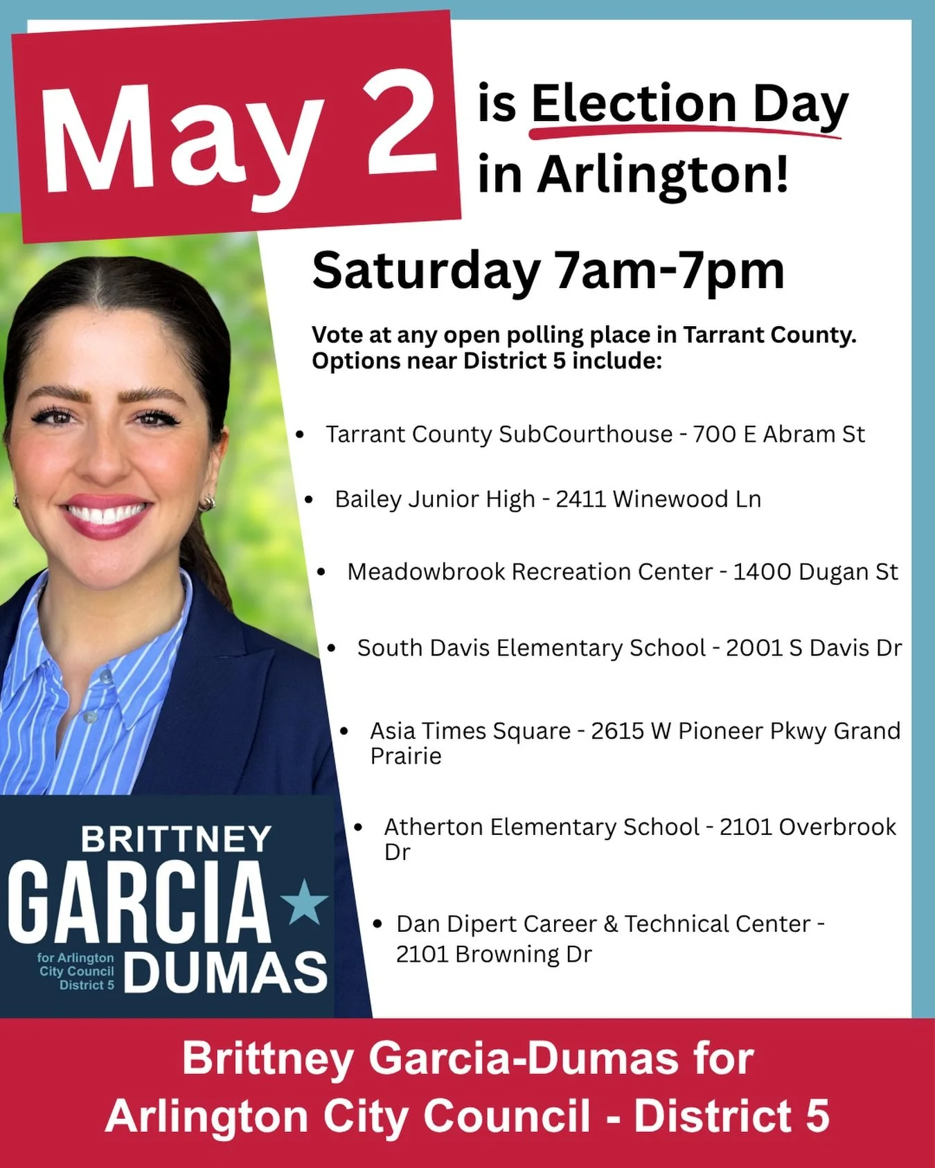 It&rsquo;s our moment. Let&rsquo;s go!! See you at the polls! 🗳️
