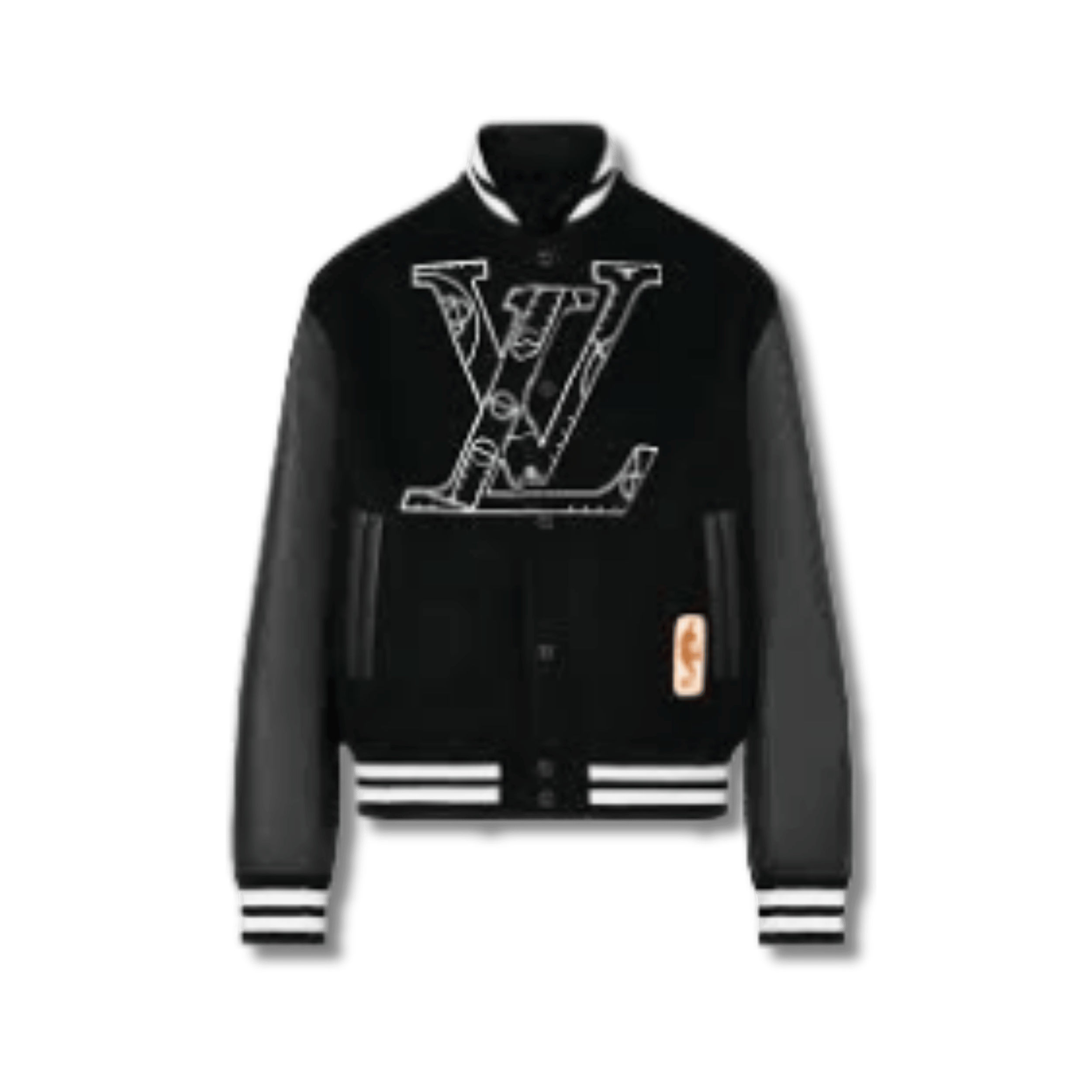 Louis Vuitton x NBA Leather Basketball Jacket – Black