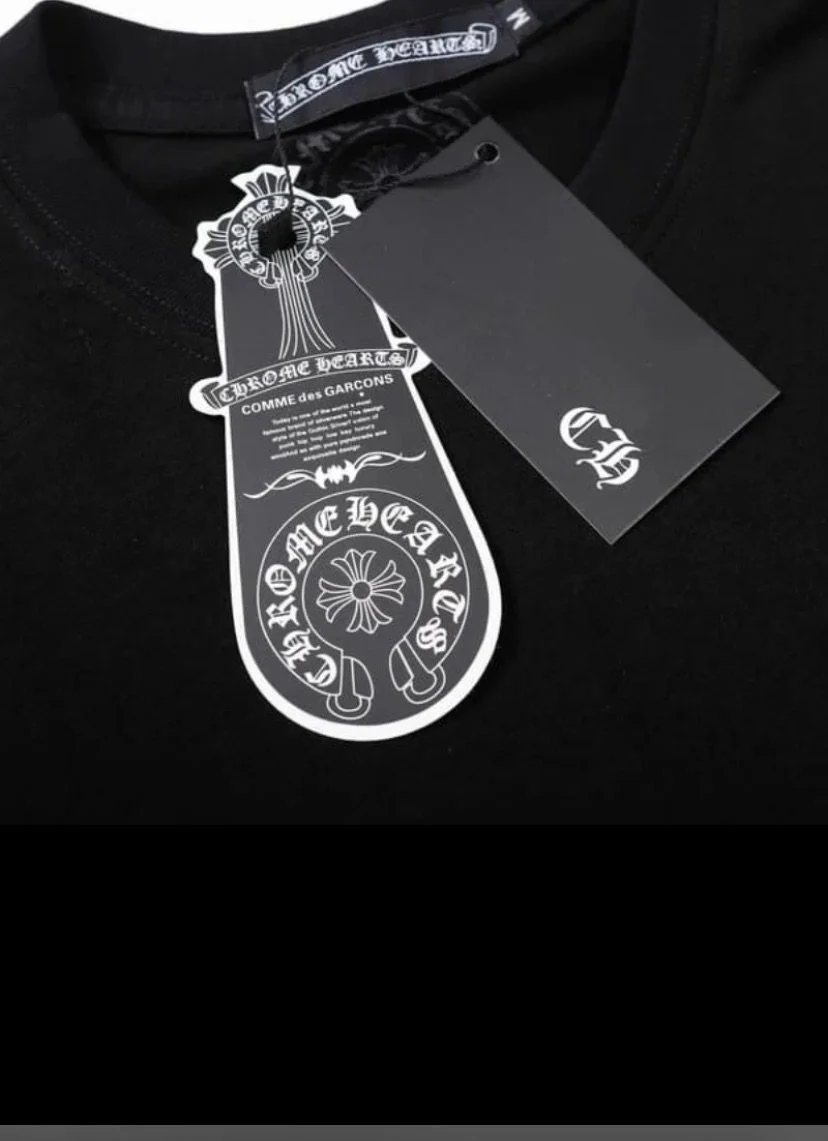 T-Shirt Chrome Hearts Triple Cross Logo Black CH131 – DripSlum.jpeg (Copy)