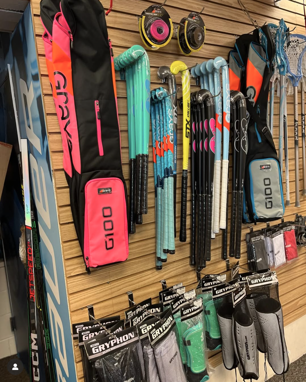 field hockey equipment