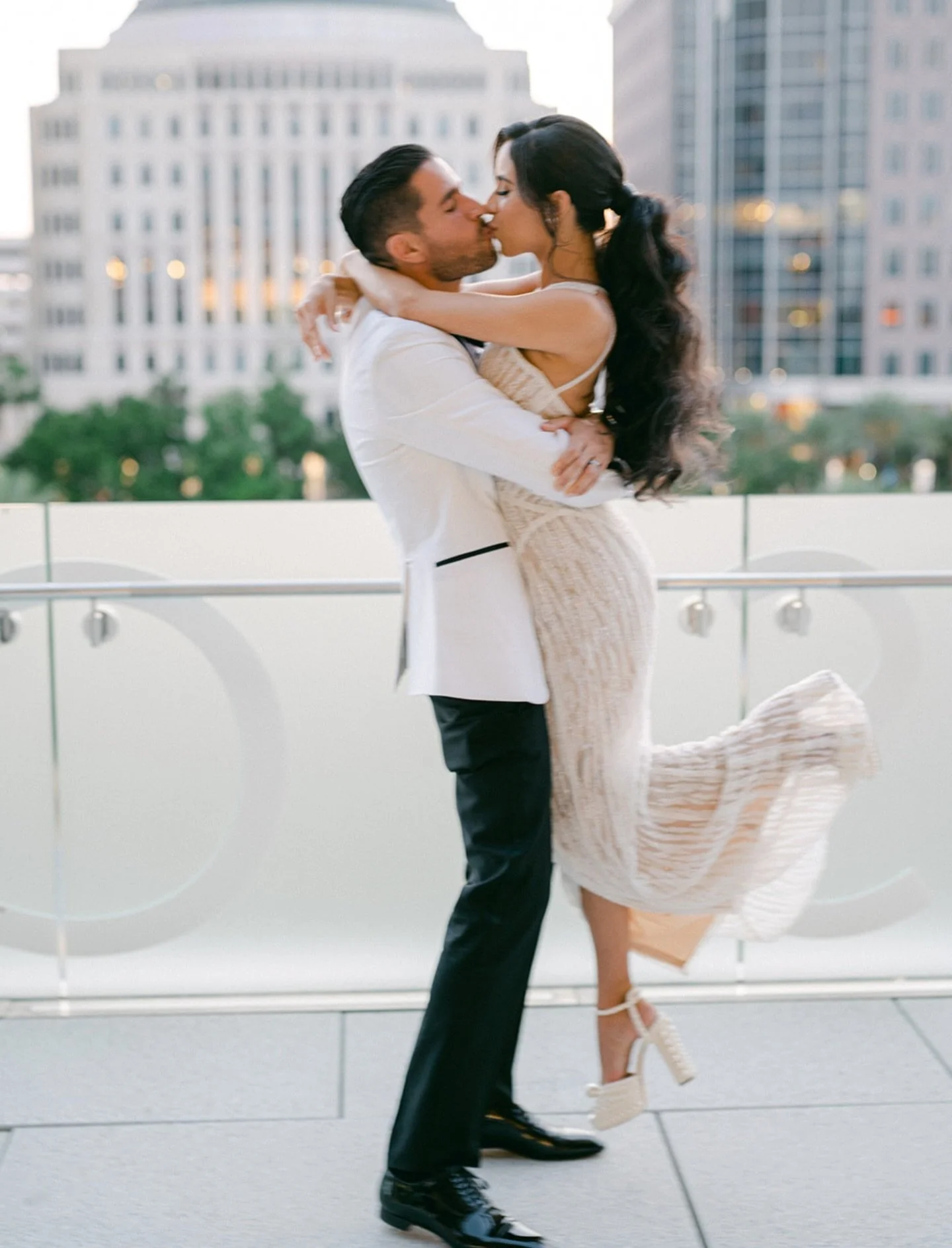When your bride is a wedding dress designer, the wedding day is her runway, *wink! Karla designed each of her three wedding day looks to absolute perfection. 

Wedding Planning &amp; Design: @thelisalyons 
Venue: @drphillipsctr 
Photography: @kristen