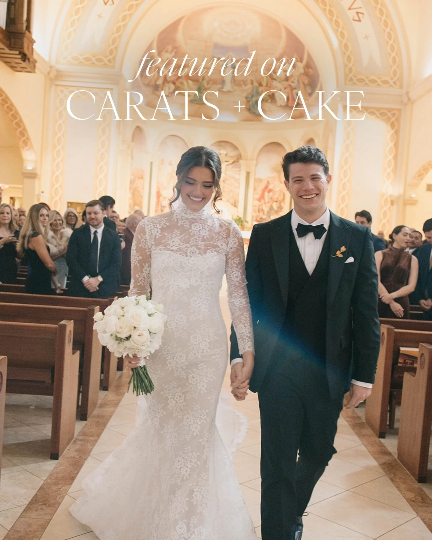 Analise and Parker&rsquo;s wedding is on @caratsandcake! Featuring several of my favorite things- hydrangeas, cream silk linens, a champagne tower, and an effortlessly elegant and positively effervescent bride and groom! 

Planning &amp; Design: @the