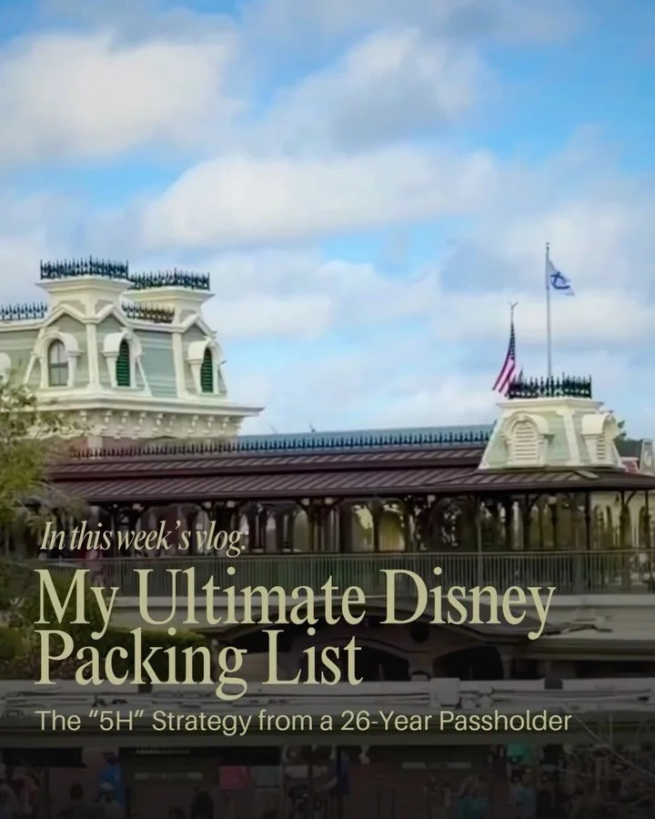 Hello, friends! This week&rsquo;s video is my last in Orlando for a few months as we are officially en route to Michigan for the summer. Of course, I had to do one last visit to my beloved Disney parks before we left and it sparked the story behind t