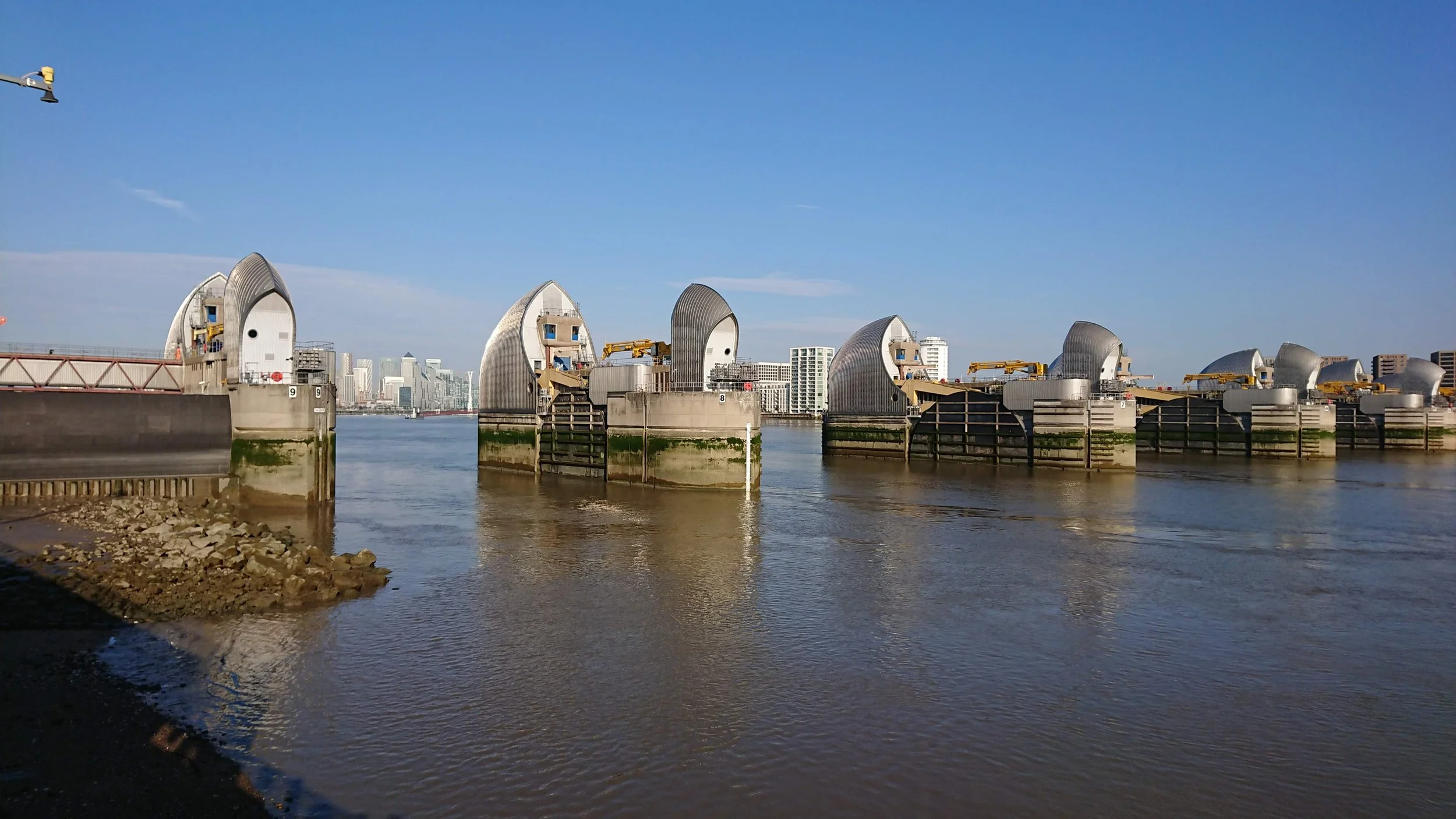 Picture of the Thames Barrier