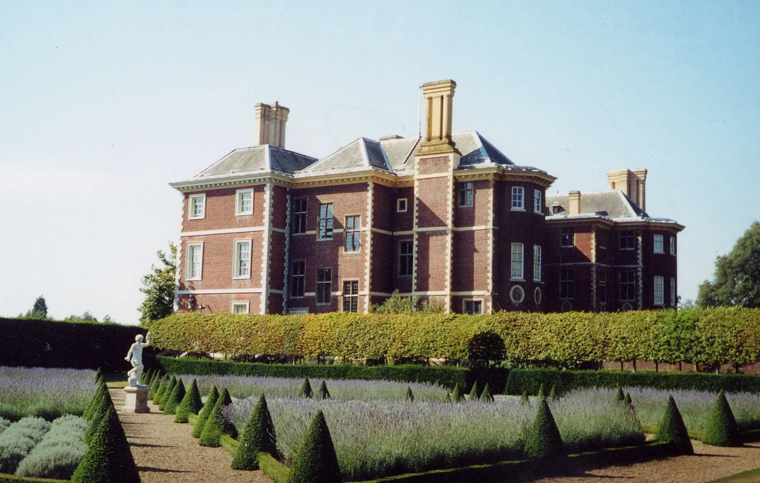 Ham House red brick 17th century riverside estate