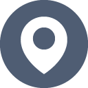 Map pin icon indicating location