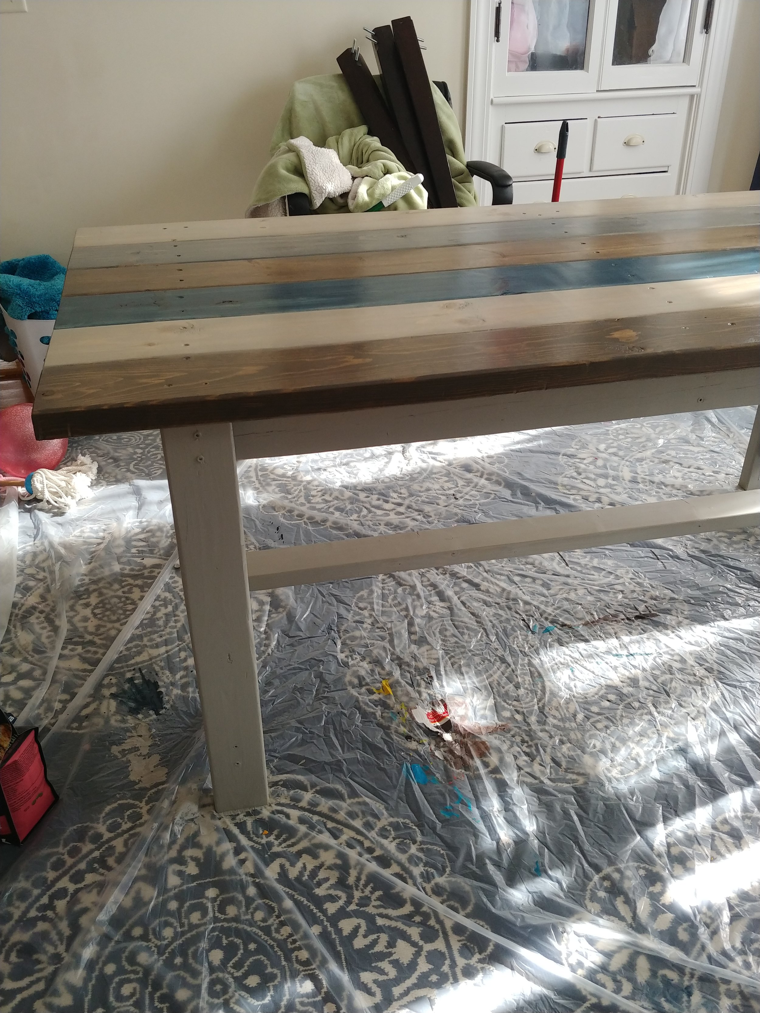 Built my dining table in 2017