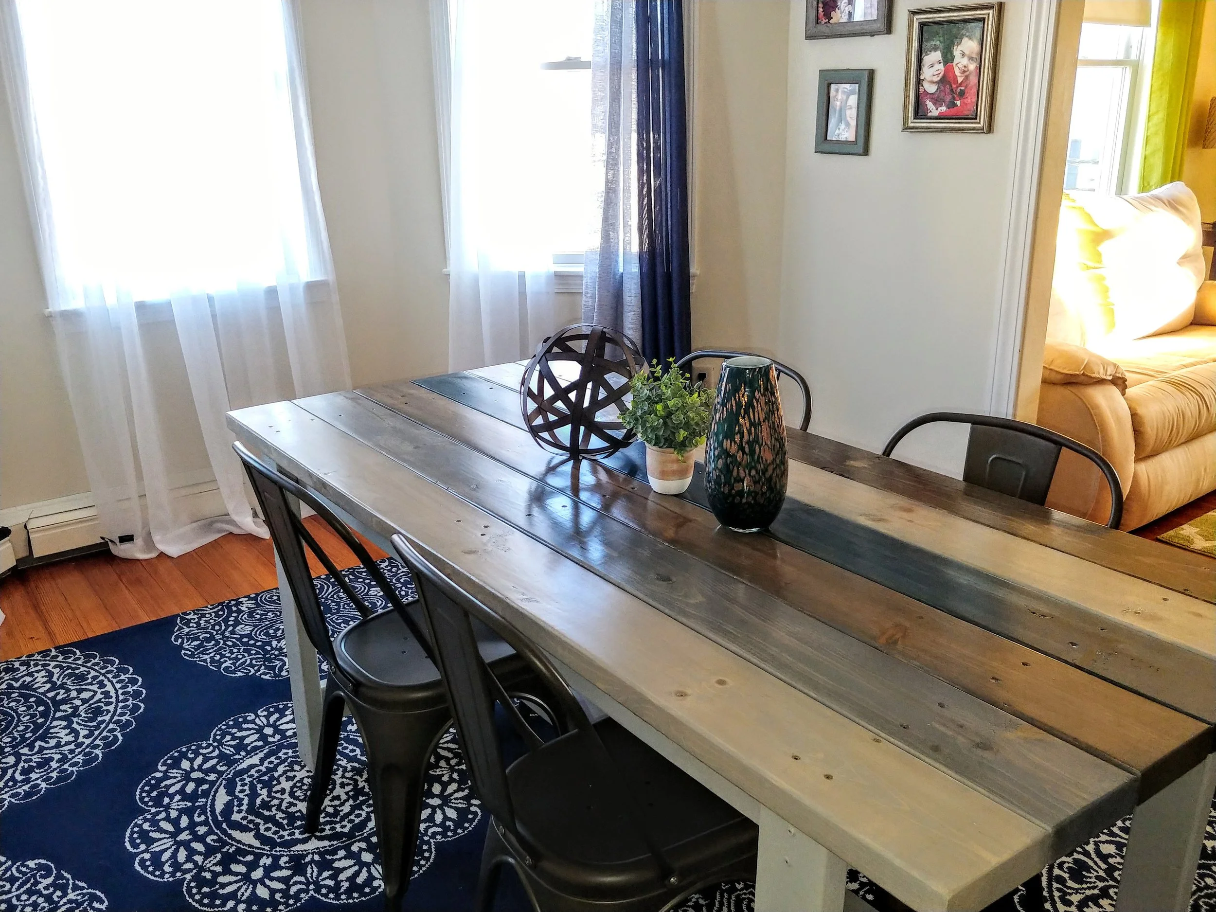Built my dining table in 2017