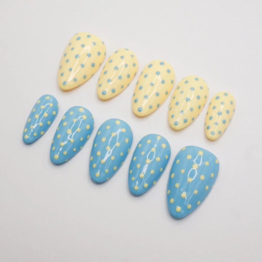 🩵🍋 Carolemon Polka Dots