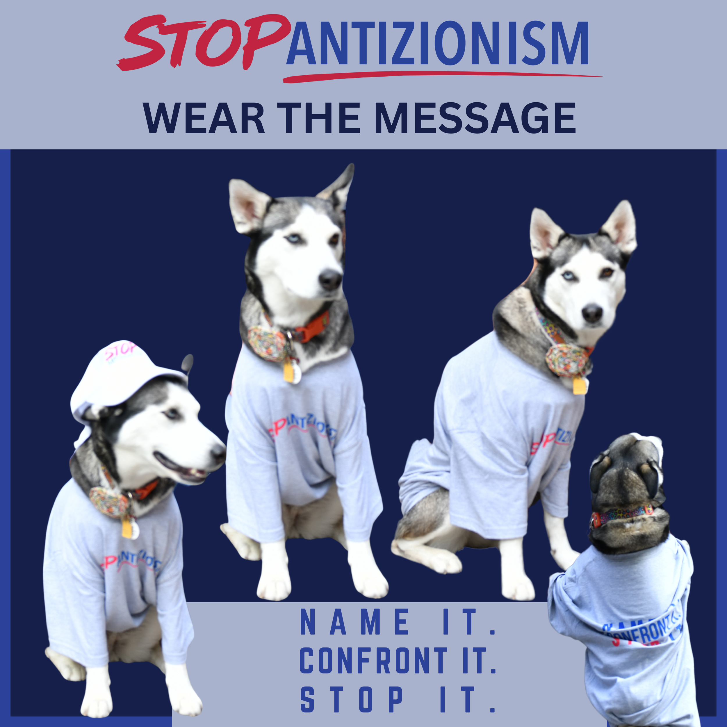 Wear the Message™ – Name It  T-Shirt.