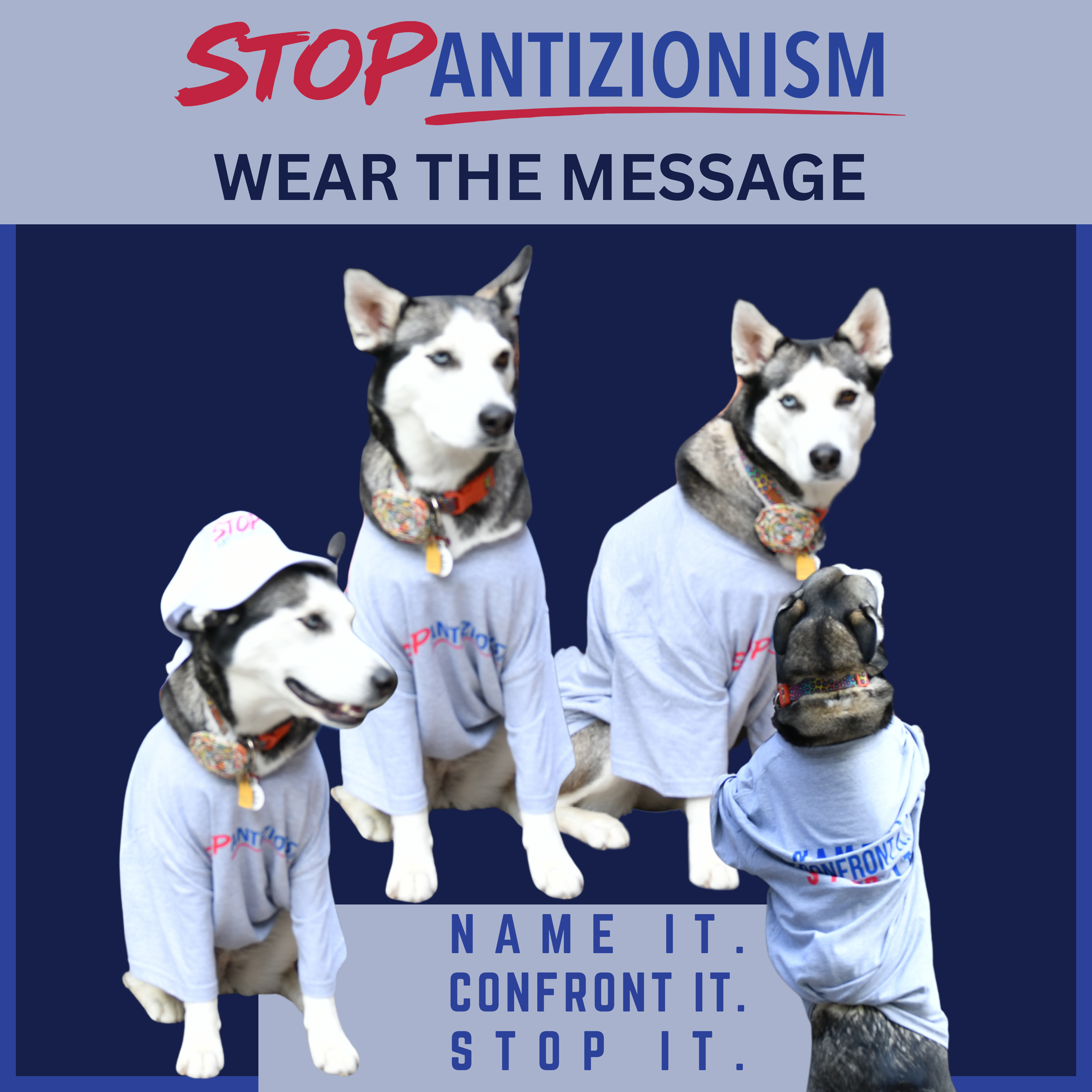 Wear the Message™ – Name It  T-Shirt.