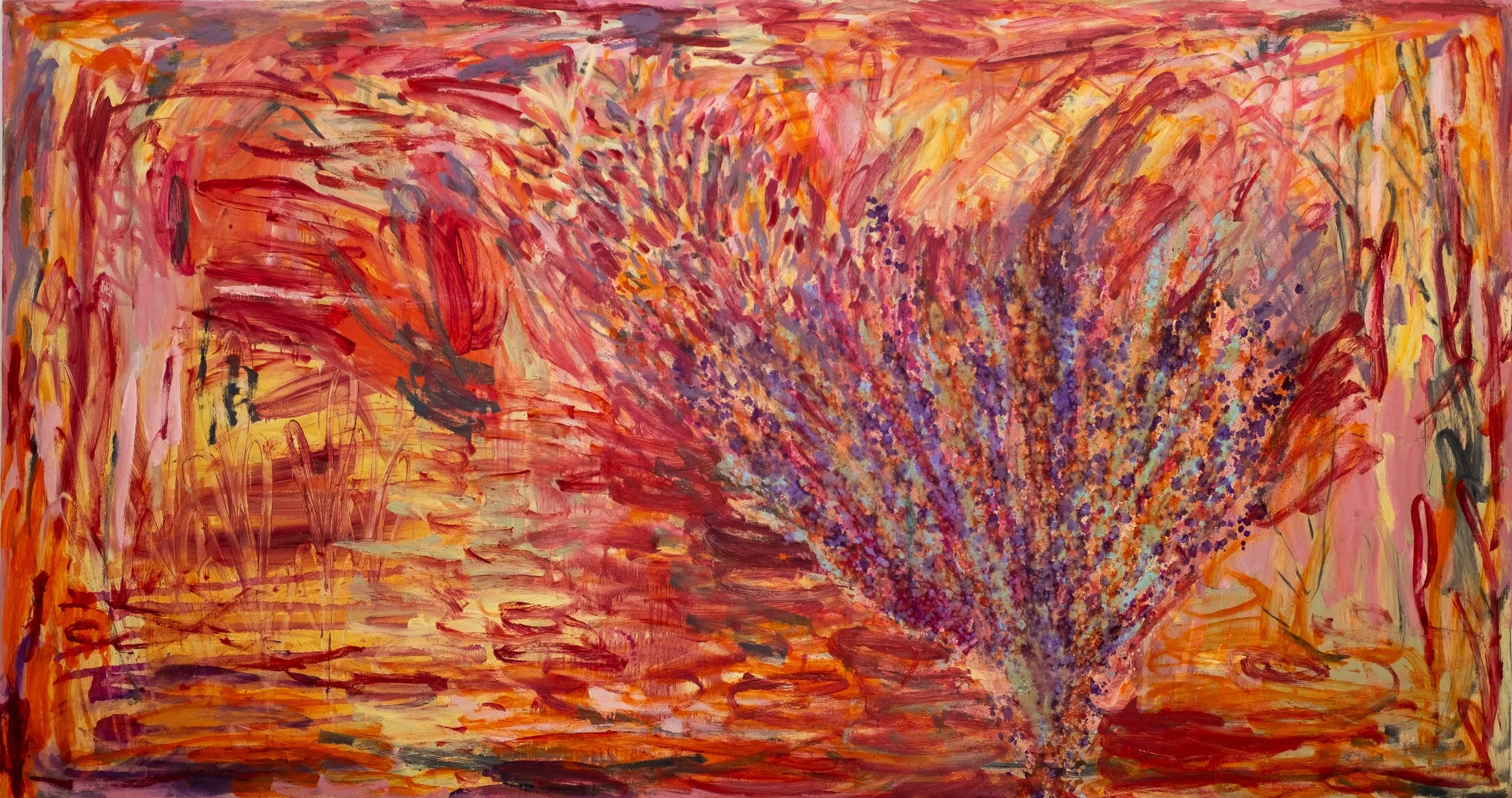 Never Try Again, 160cm x 300cm, Oil on Canvas , London 2025