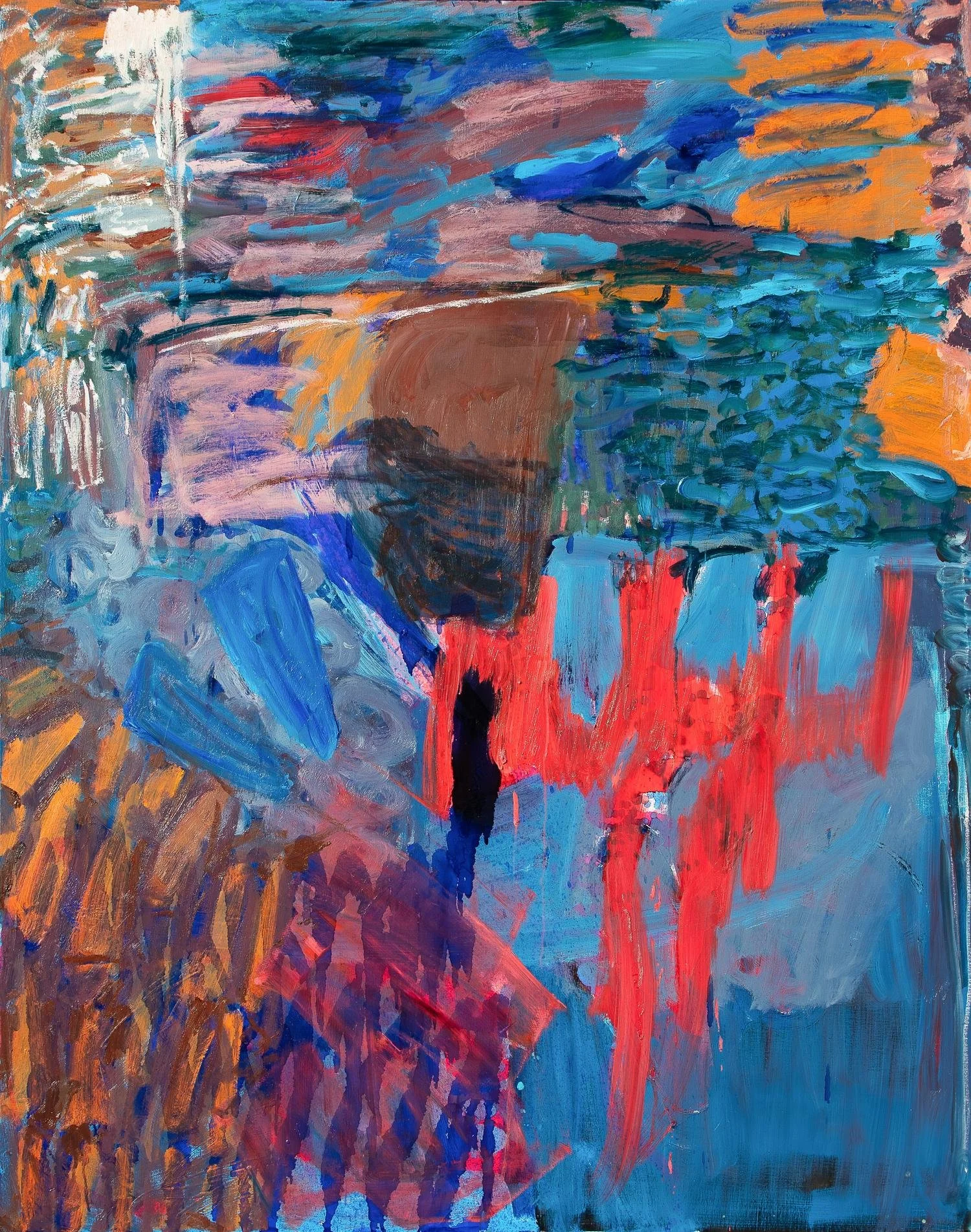 Whispers In A Teacup
190cm x 150cm 
Oil on Linen, Bangkok 2024