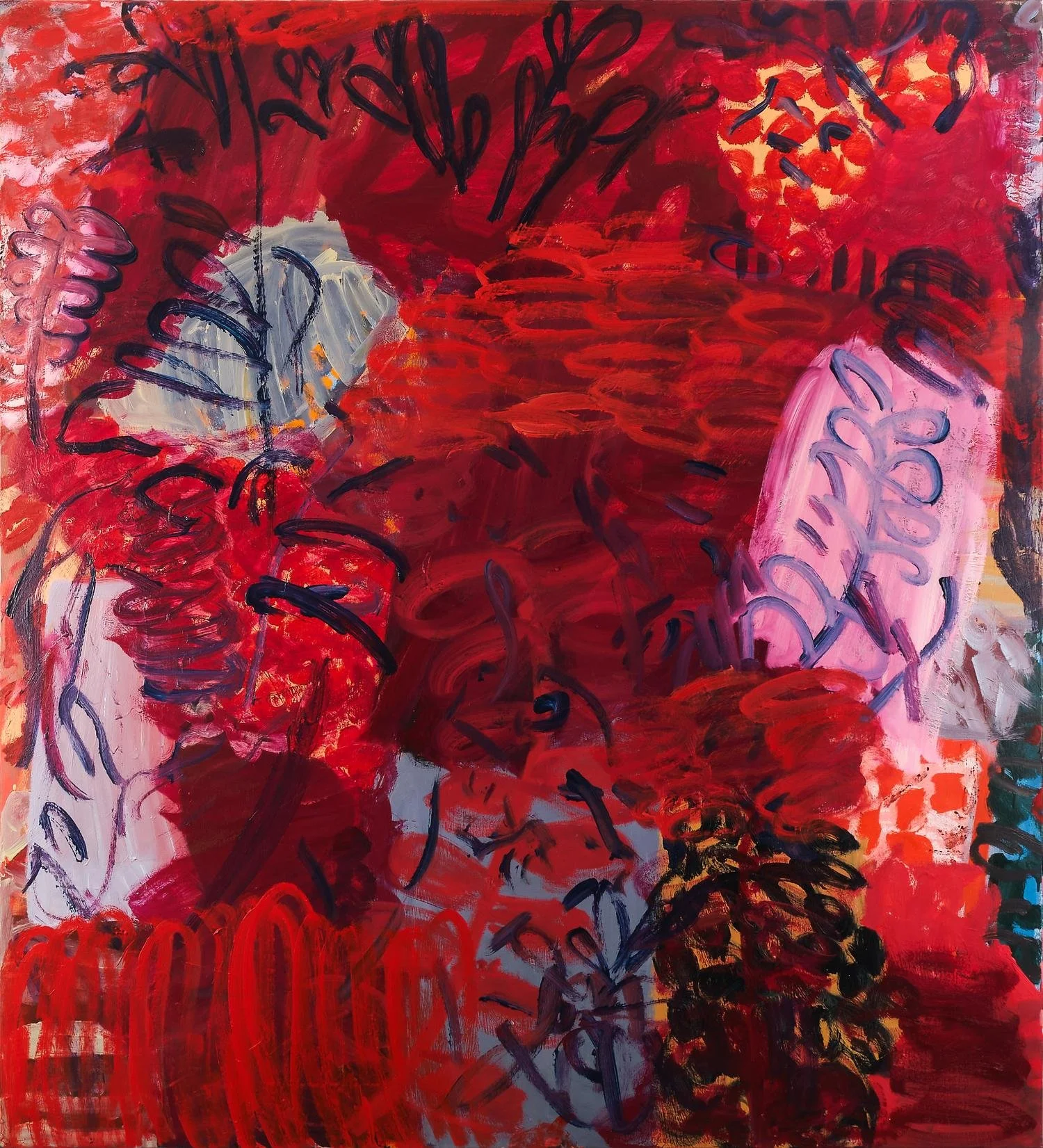 Wait For The Next Day, 170cm x 155cm, Oil on Canvas, London 2024