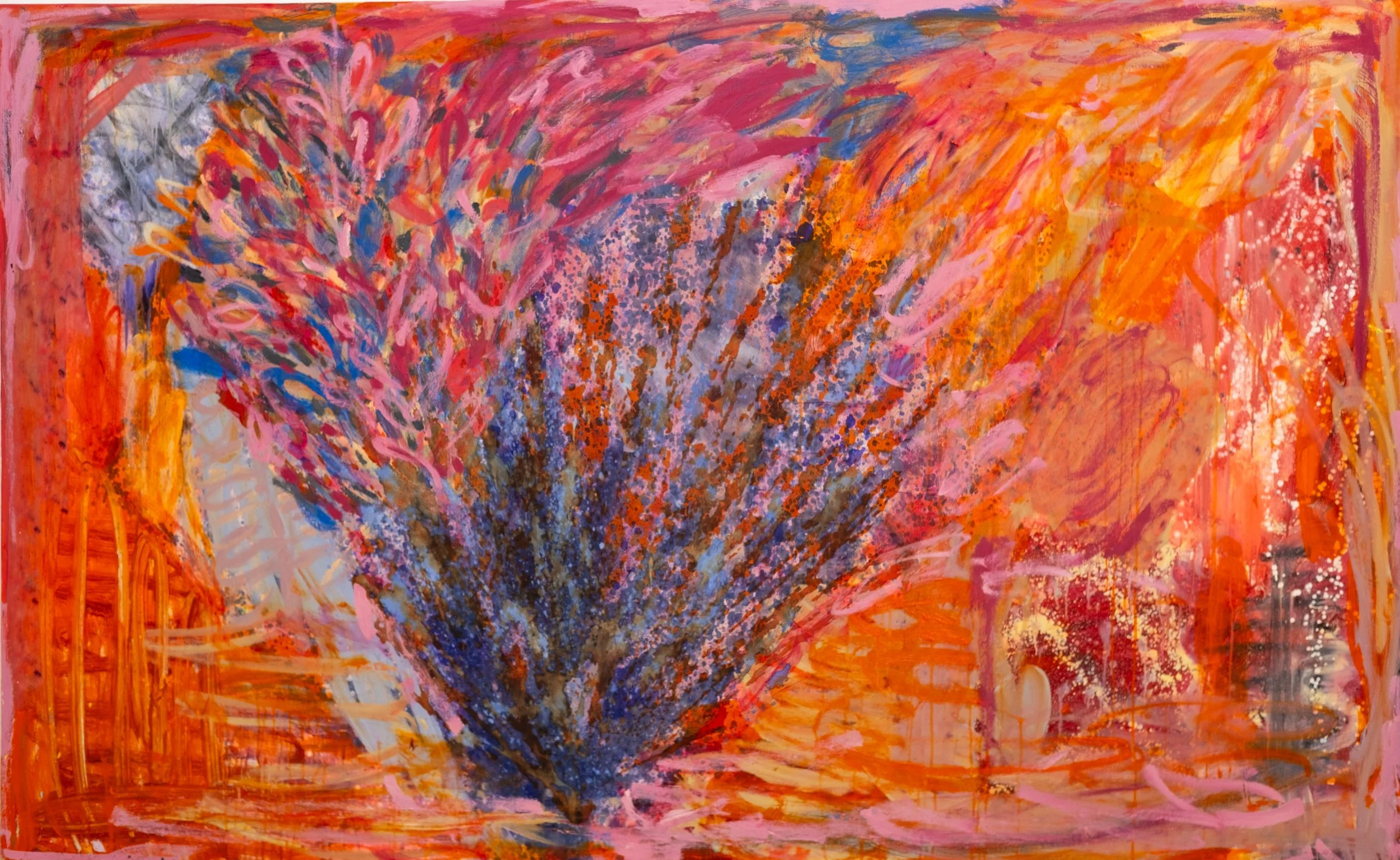 Childhood Sweetheart, 136cm x 220cm, Oil on Canvas, London 2025