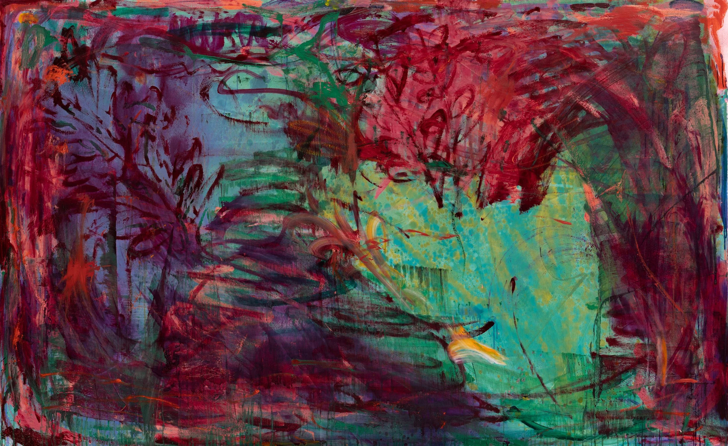 Moving Day, 136cm x 220cm , Oil on Canvas, London 2025
