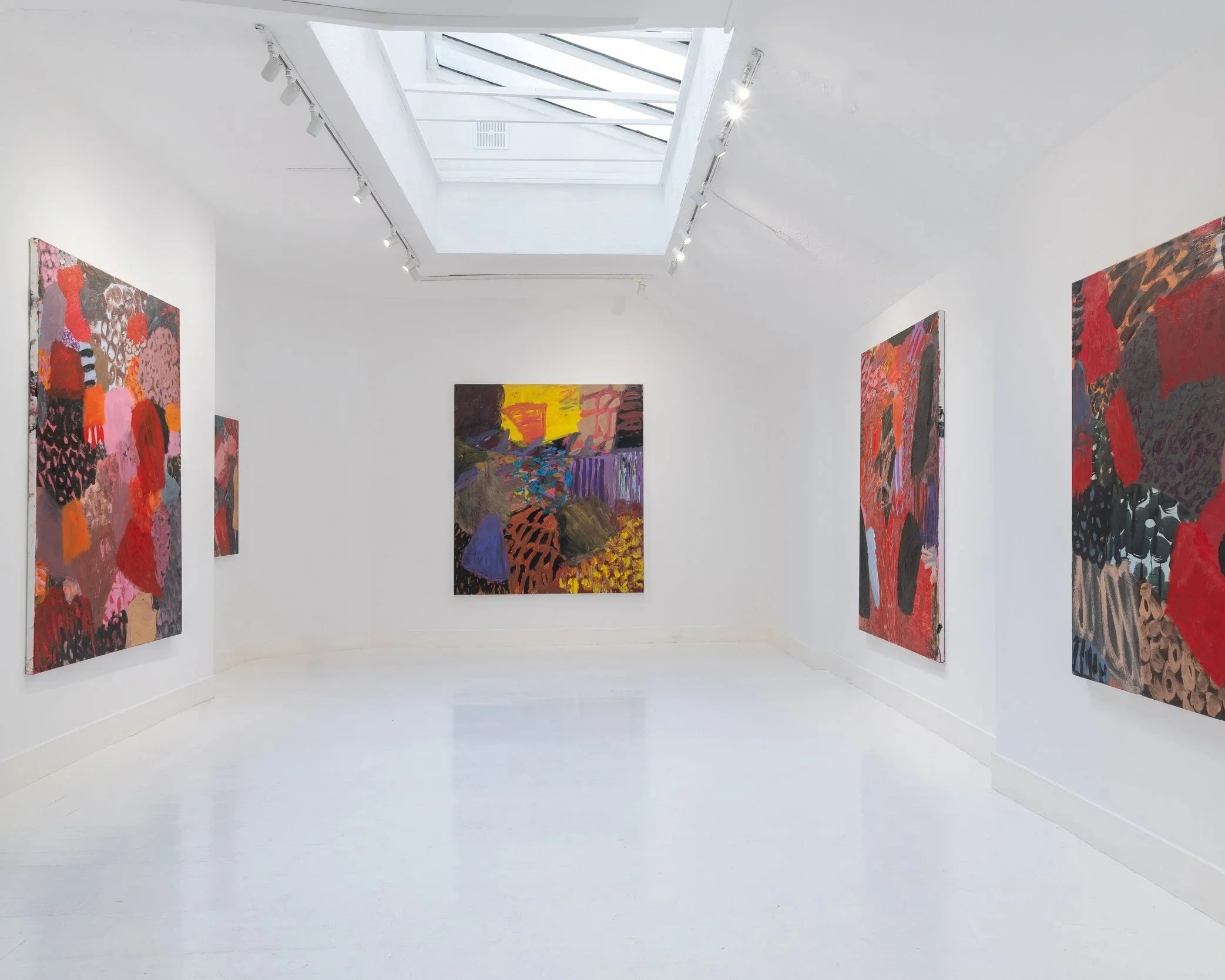 Zach Zono Install Photo - How About Now - Solo Exhibition, Noho Showrooms, London, UK 2024