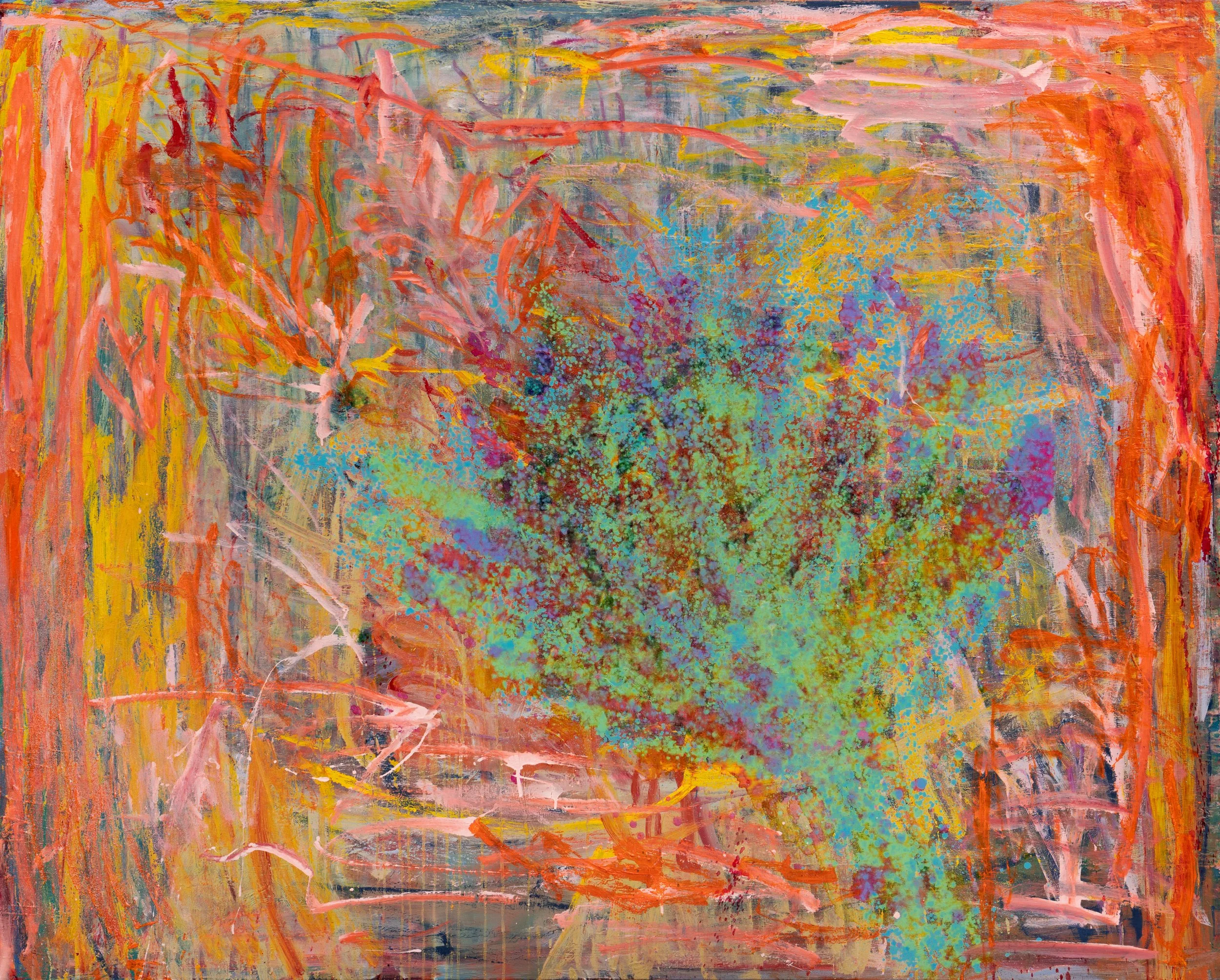 Here Here, 160cm x 200cm , Oil on Canvas, London 2025
