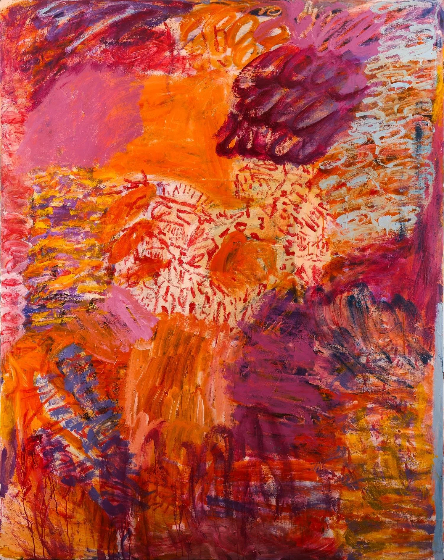 Things To Talk Through Again, 190cm x 150cm, Oil on Canvas, London 2024