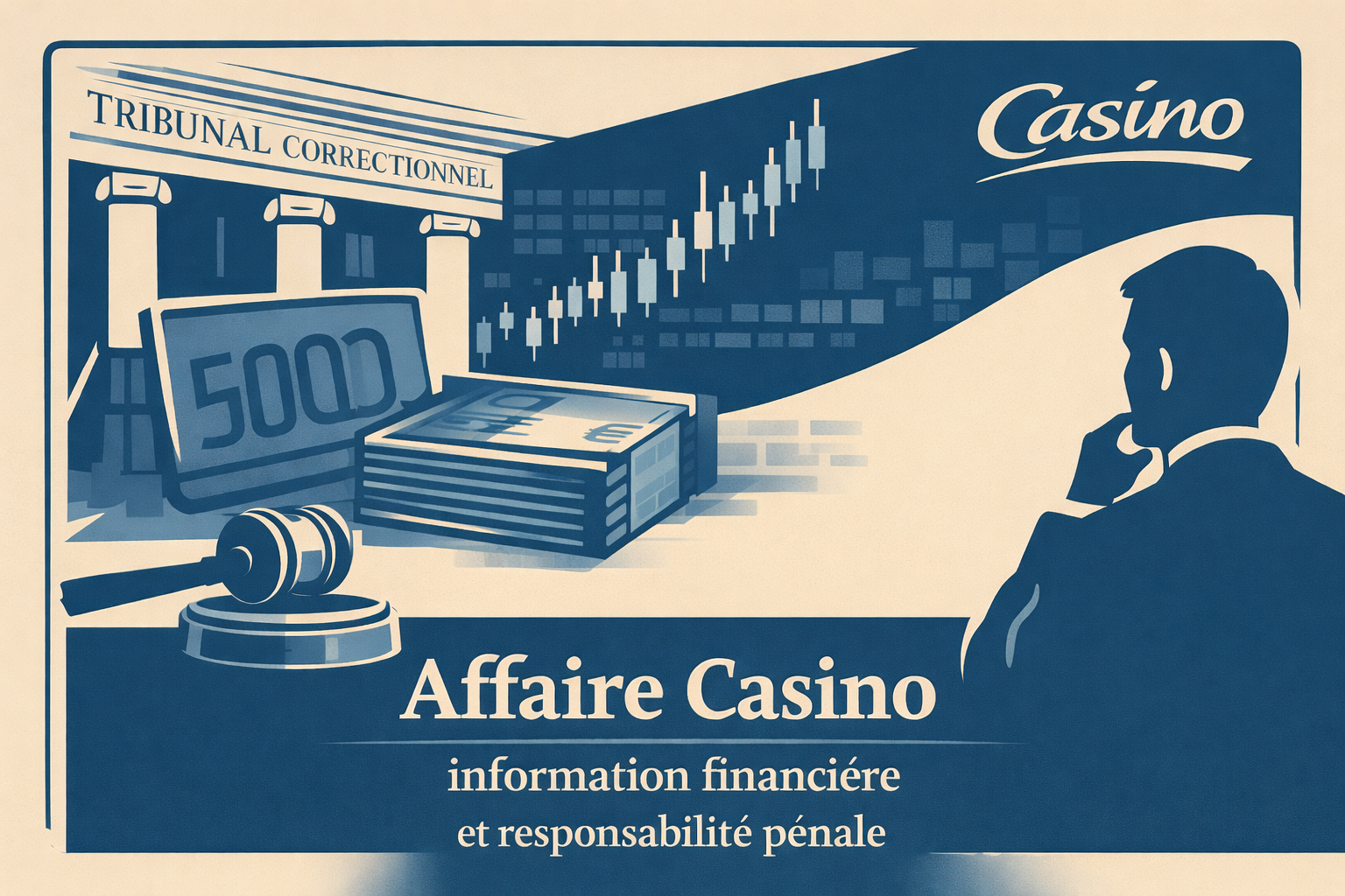 Affaire Casino – information financière, communication et responsabilité pénale
