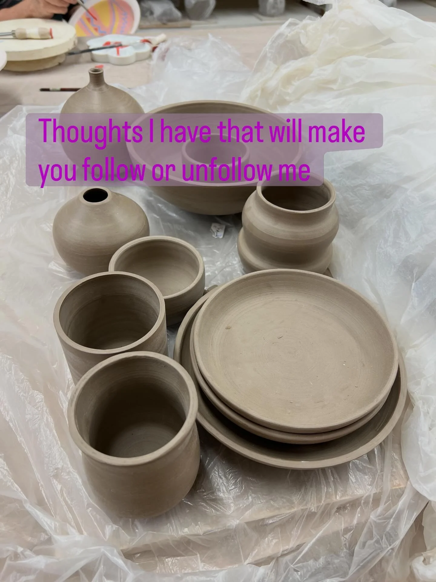 Also unless you use it to cure cancer, AI is trash. Am I missing anything??

#modernceramics #brightonartist #brightonart #handmadepottery #handmademug