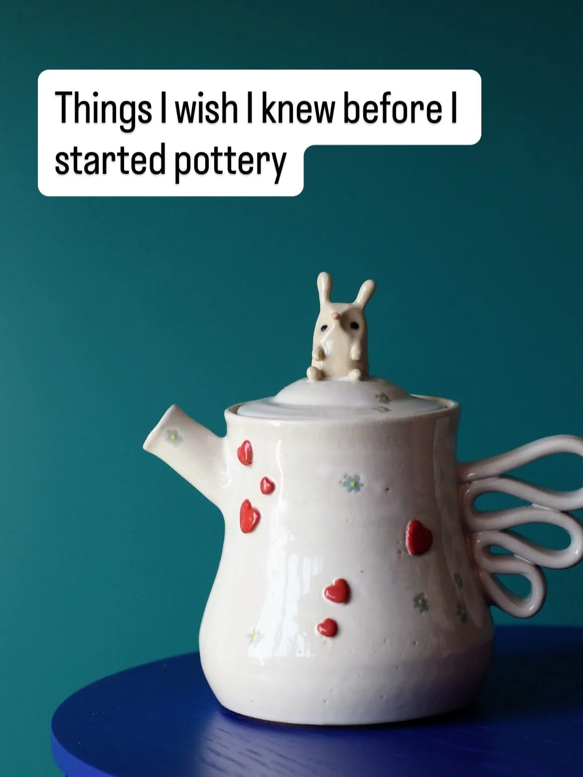 The last one 😭😭

Honestly pottery has taught me so much. (Some) patience - can&rsquo;t really say I&rsquo;m a patient person yet, but definitely more than I was 10 years ago! Learning to let go of perfection is still a work in progress sometimes, d