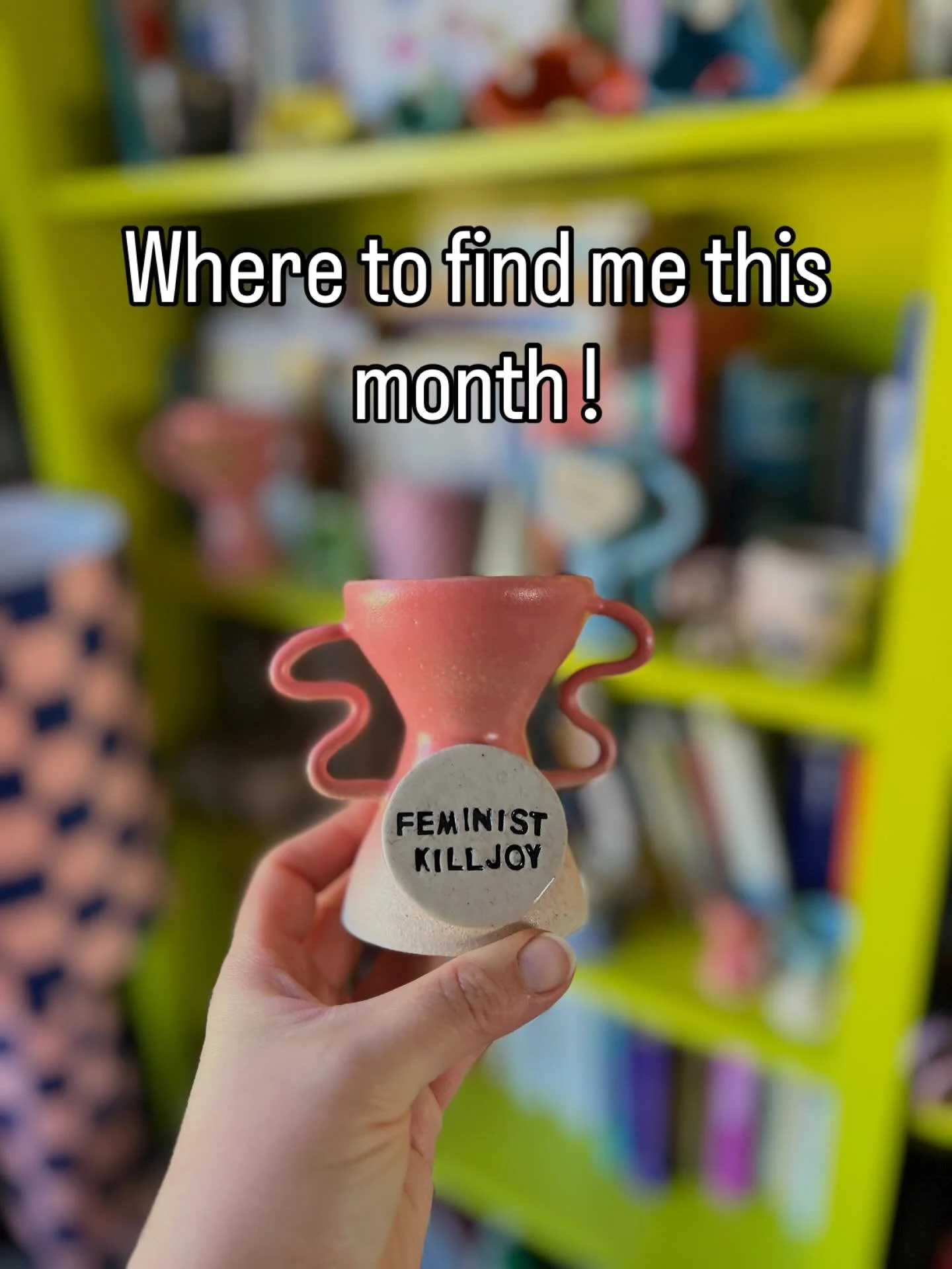 THERE IS SO MUCH HAPPENING THIS MONTH. 

Details:

📍Liberation Art Gallery
38 Meeting House Lane
Brighton
BN1 1HB

🗓️Mon-Sat 10am - 5pm
Sunday 11am - 4pm

📍Hove Textile Space
Unit 18, Kingsway House
134-140 Church Road
Hove
BN3 2DL

🥂 PV 8th May,