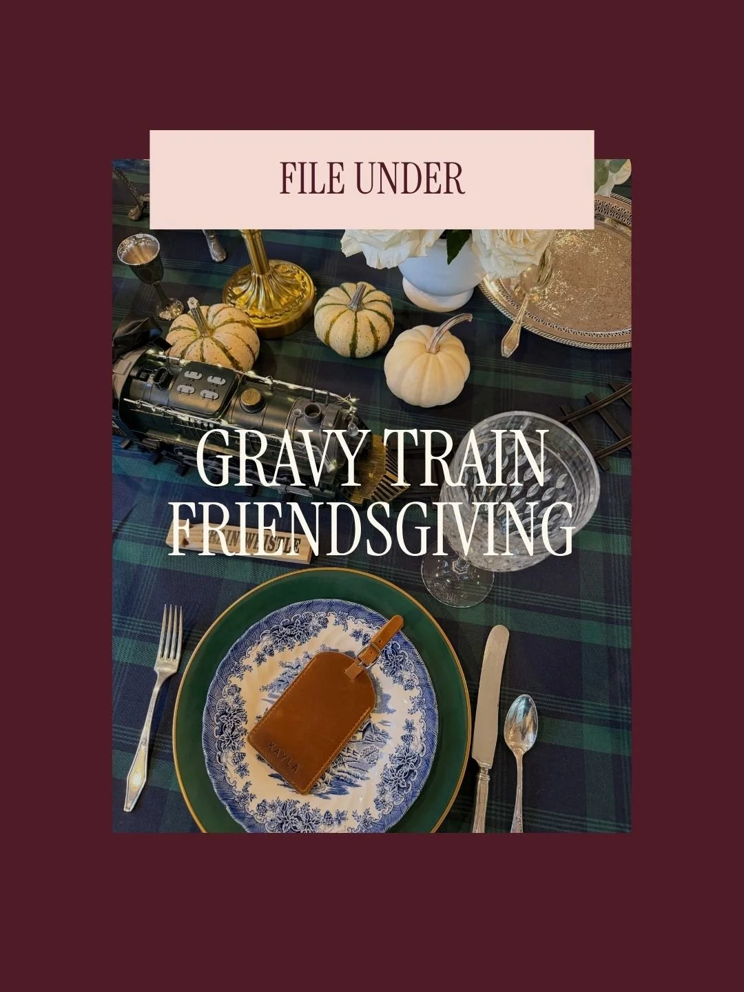Gravy Train Friendsgiving