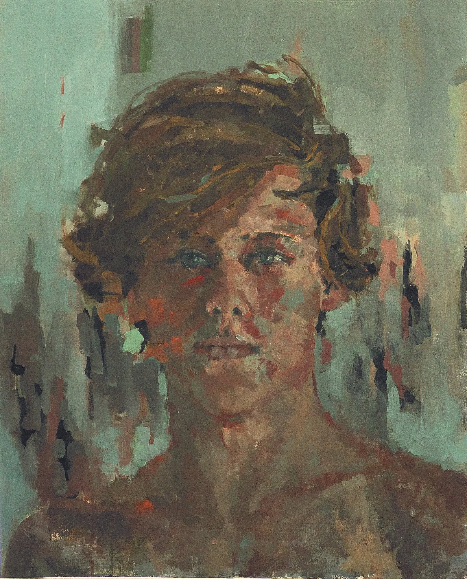 Untitled, oil on canvas, 100x70cm