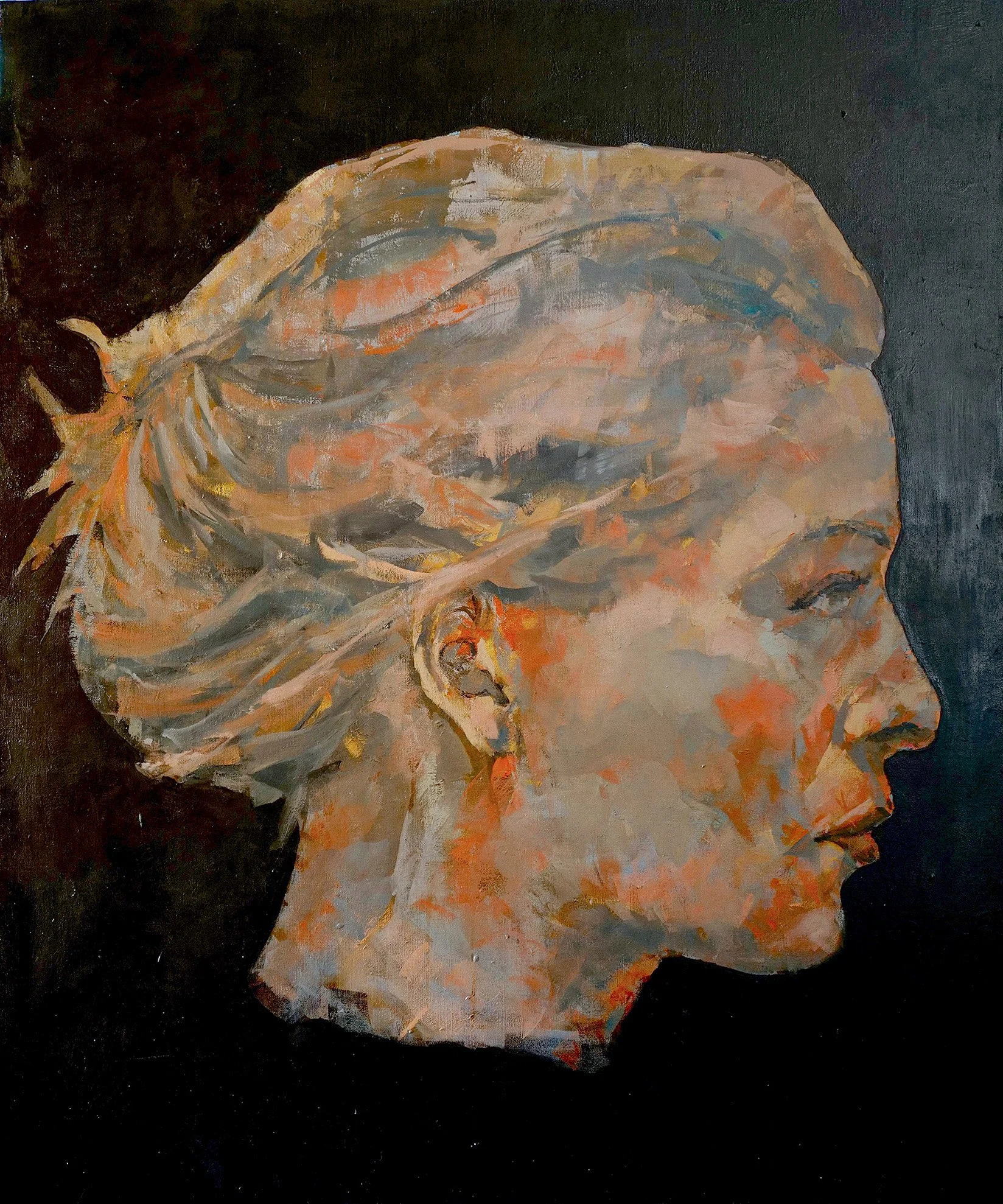 Untitled, oil on canvas, 120x100cm