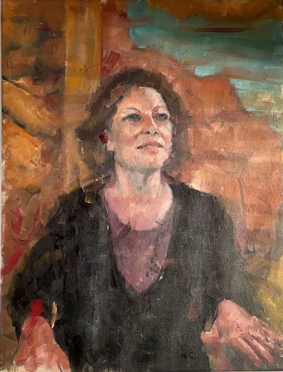 Untitled, oil on canvas, 80x60cm