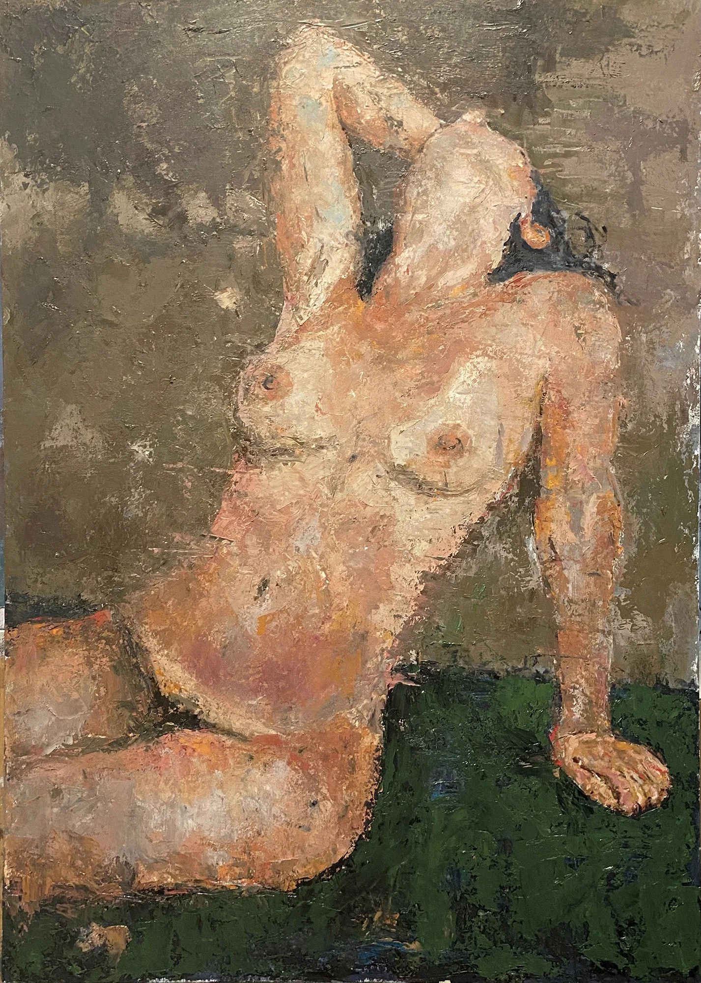 Untitled, oil on canvas, 100x70cm