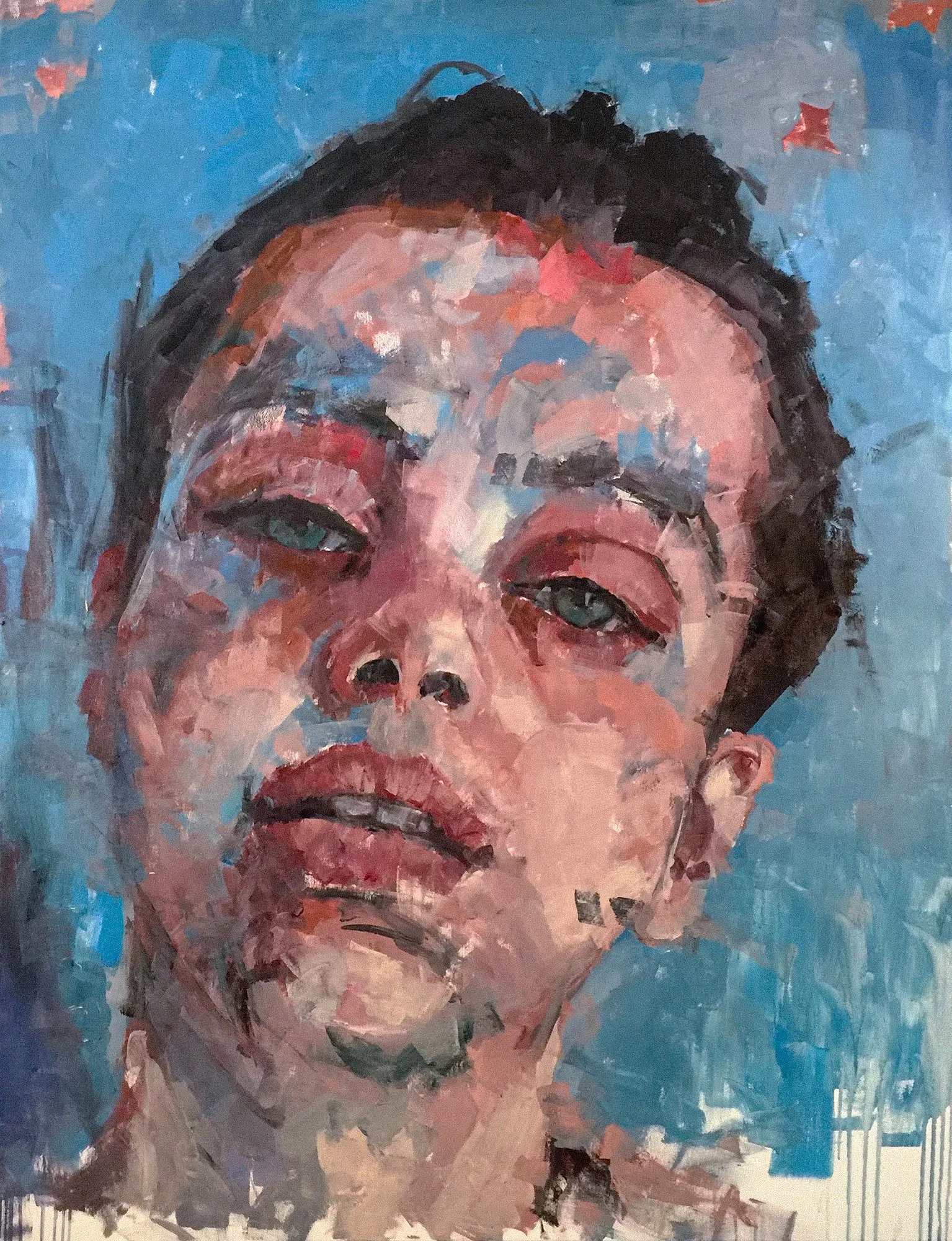 Untitled, oil on canvas, 110x80cm