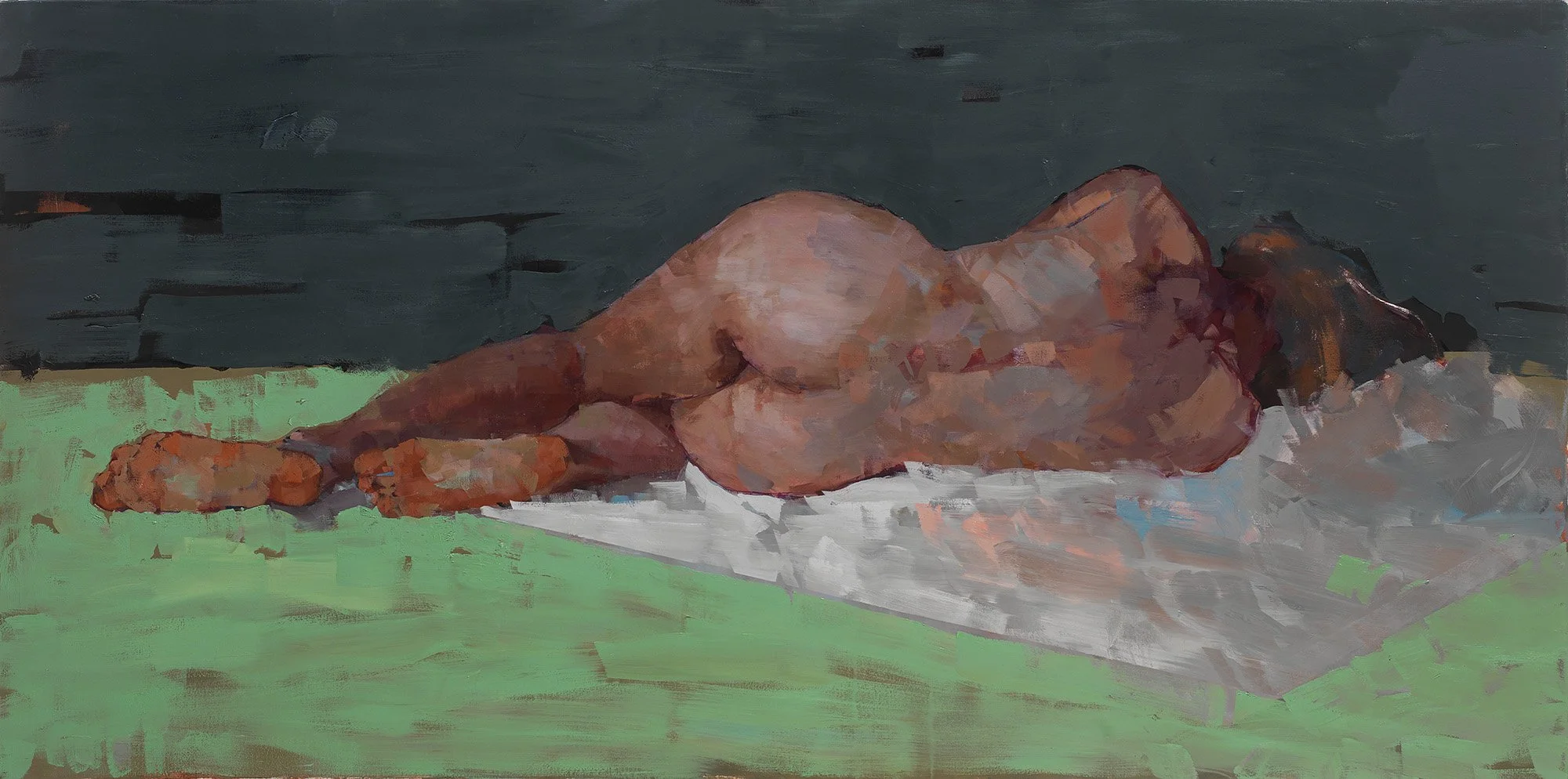 Untitled, oil on canvas, 100x200cm