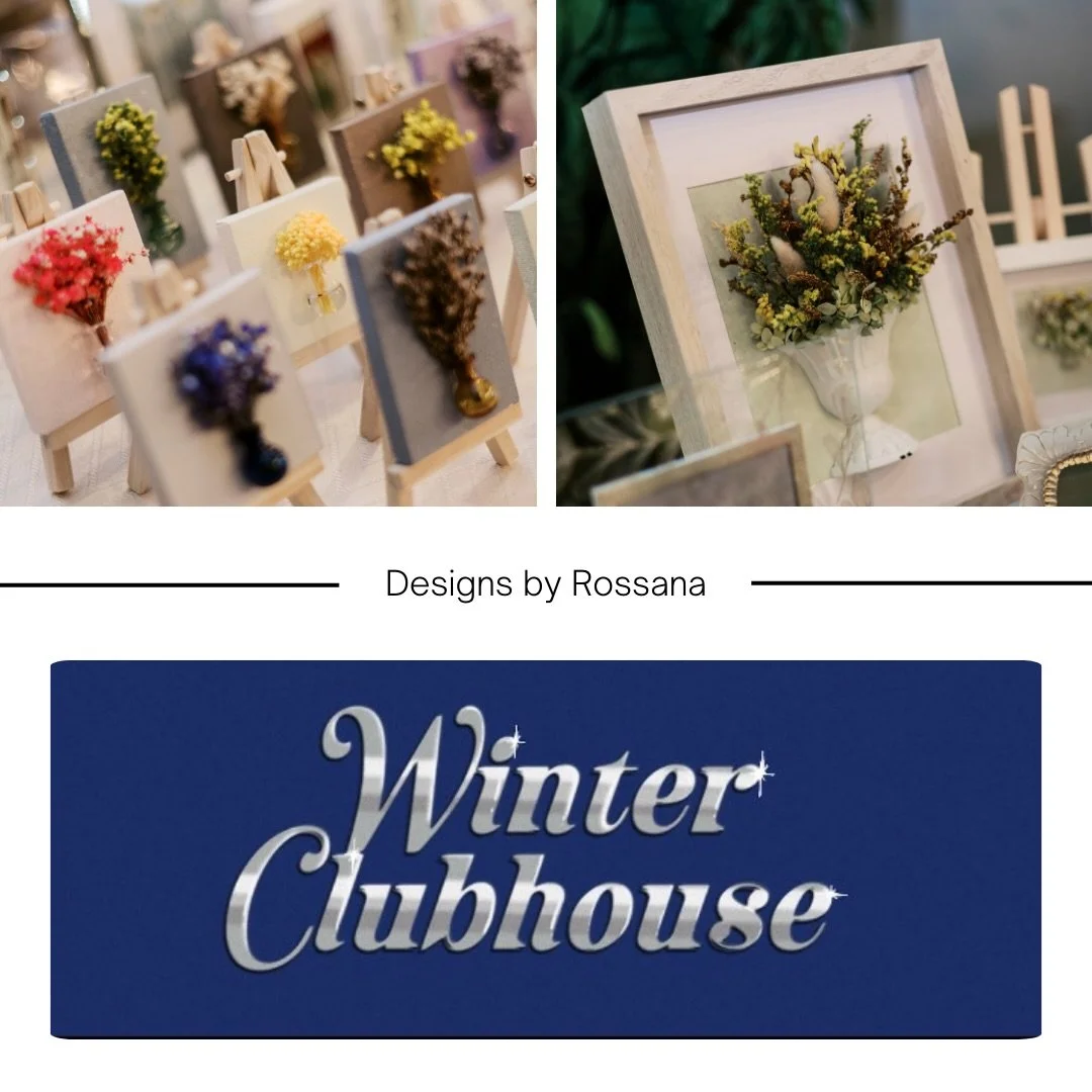 ✨ I&rsquo;m so excited to share that I&rsquo;ll be participating as a vendor at the Winter Clubhouse at The Square! ✨

📍 1850 K St NW, Washington D.C.
🗓 January 24 &amp; 25
⏰ 11 AM &ndash; 5 PM

I&rsquo;ll be there with my pressed and dried flower 